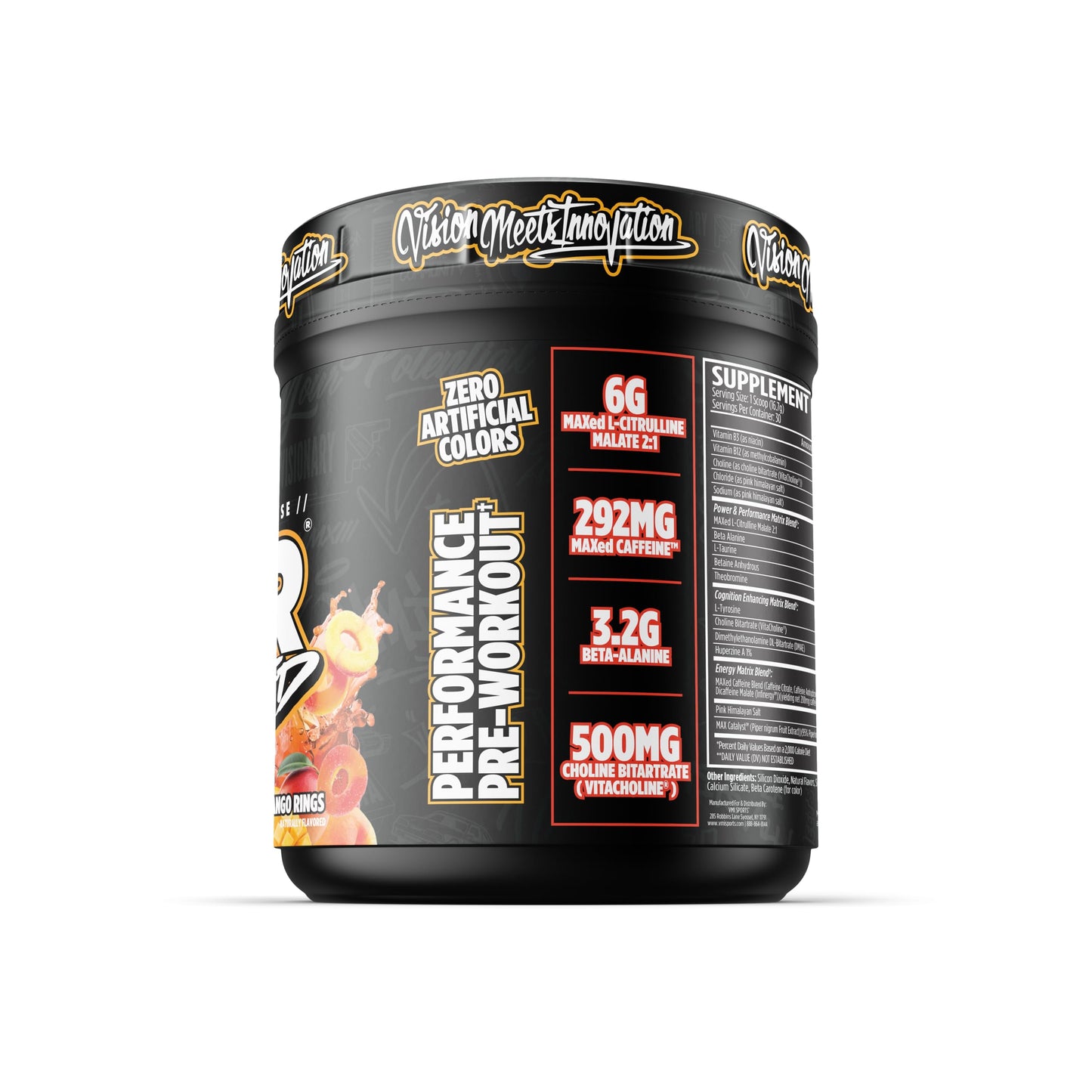 VMI Sports K-XR Stacked Essential Pre Workout Powder 18.1 oz