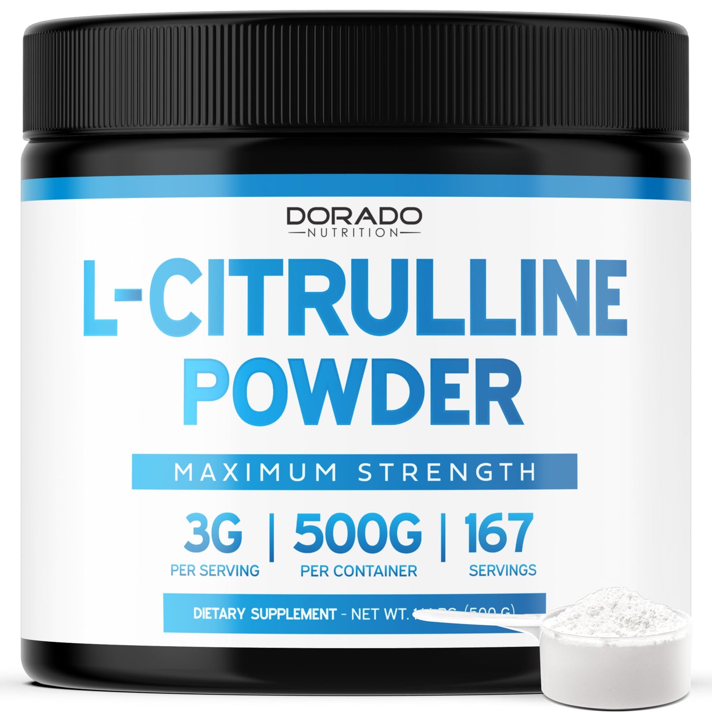 DORADO NUTRITION L-Citrulline 3000mg Supplement Pills 240 Count