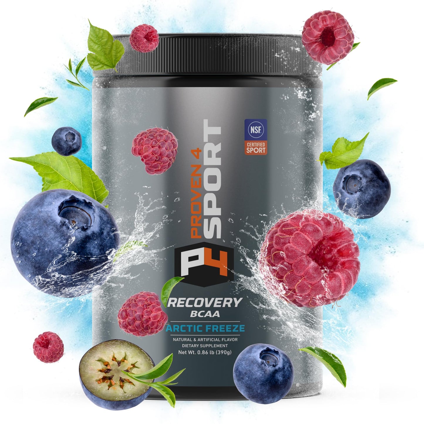 Proven4 Sport BCAA Recovery Powder 13.75 Ounce