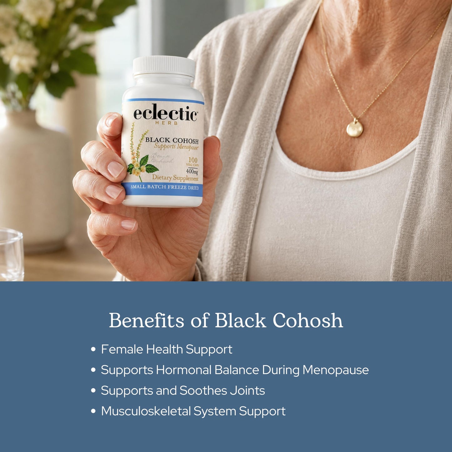 ECLECTIC INSTITUTE Black Cohosh Root Capsules 100