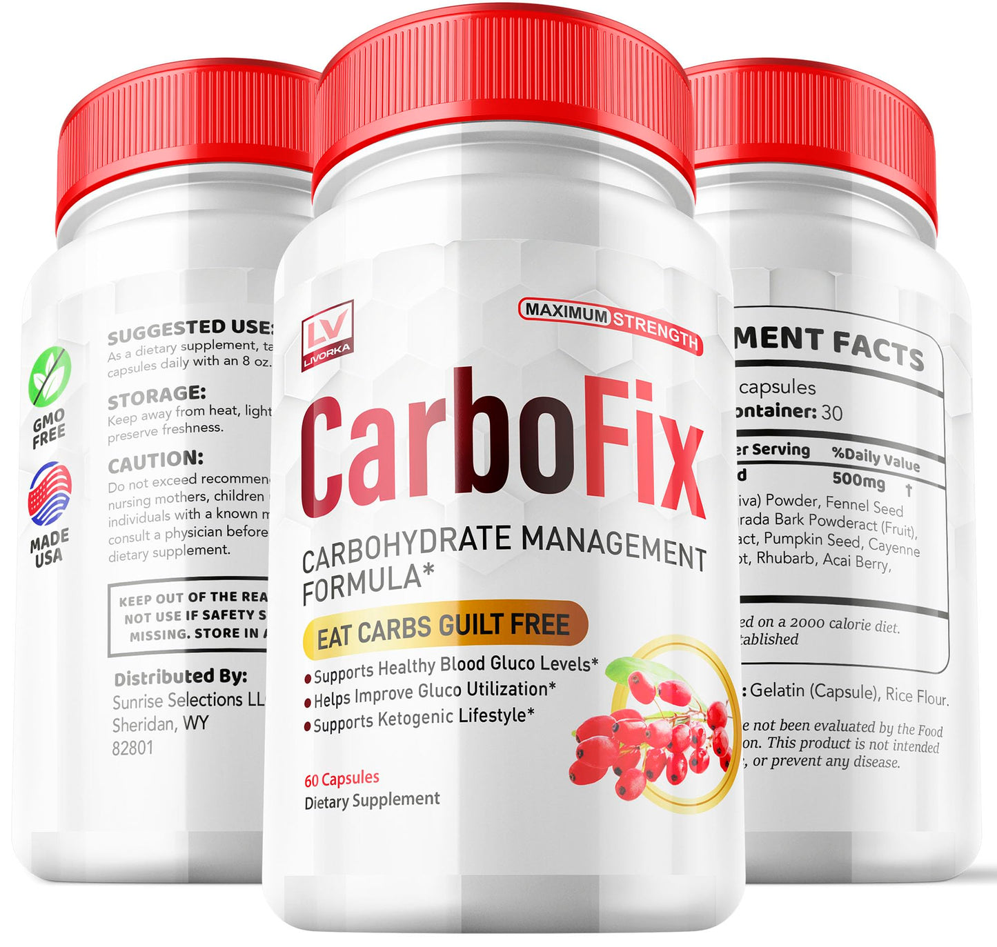 LIVORKA Carbofix Capsule 300 Count