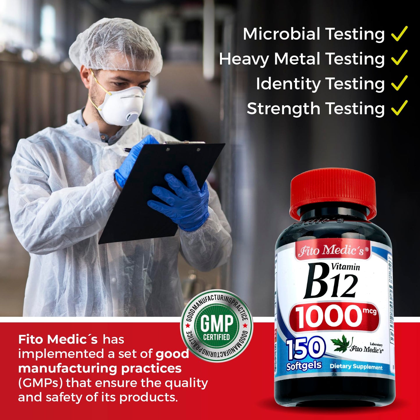 FITO MEDIC'S Vitamin B12 Softgel 1 Count