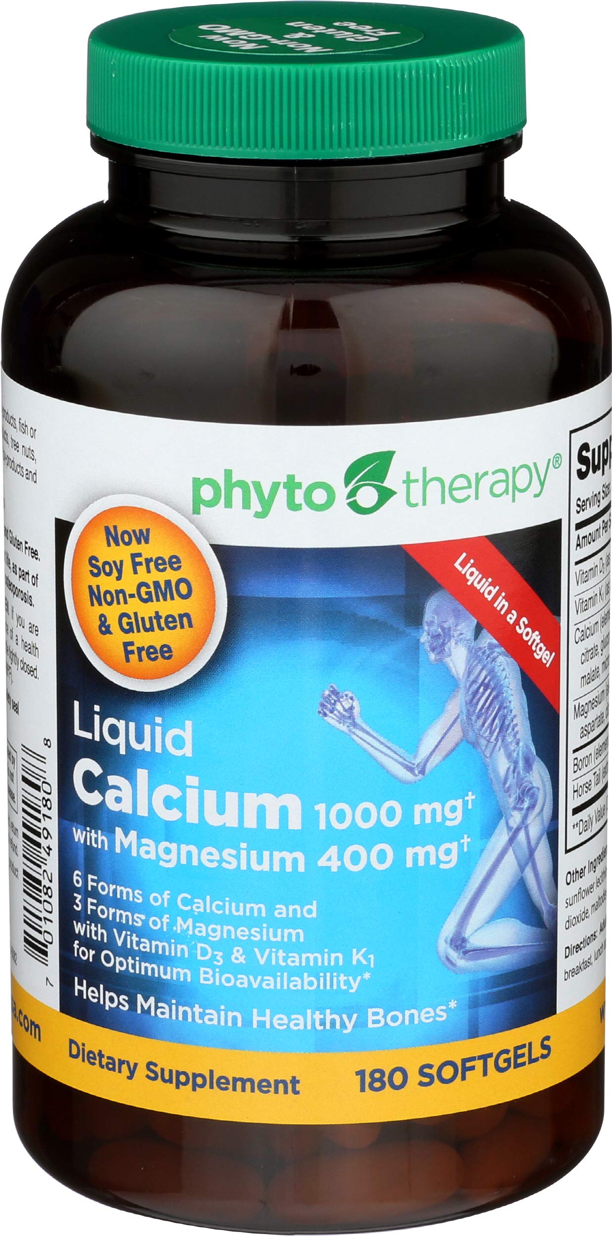 Phyto-Therapy Calcium Softgel 180 Count