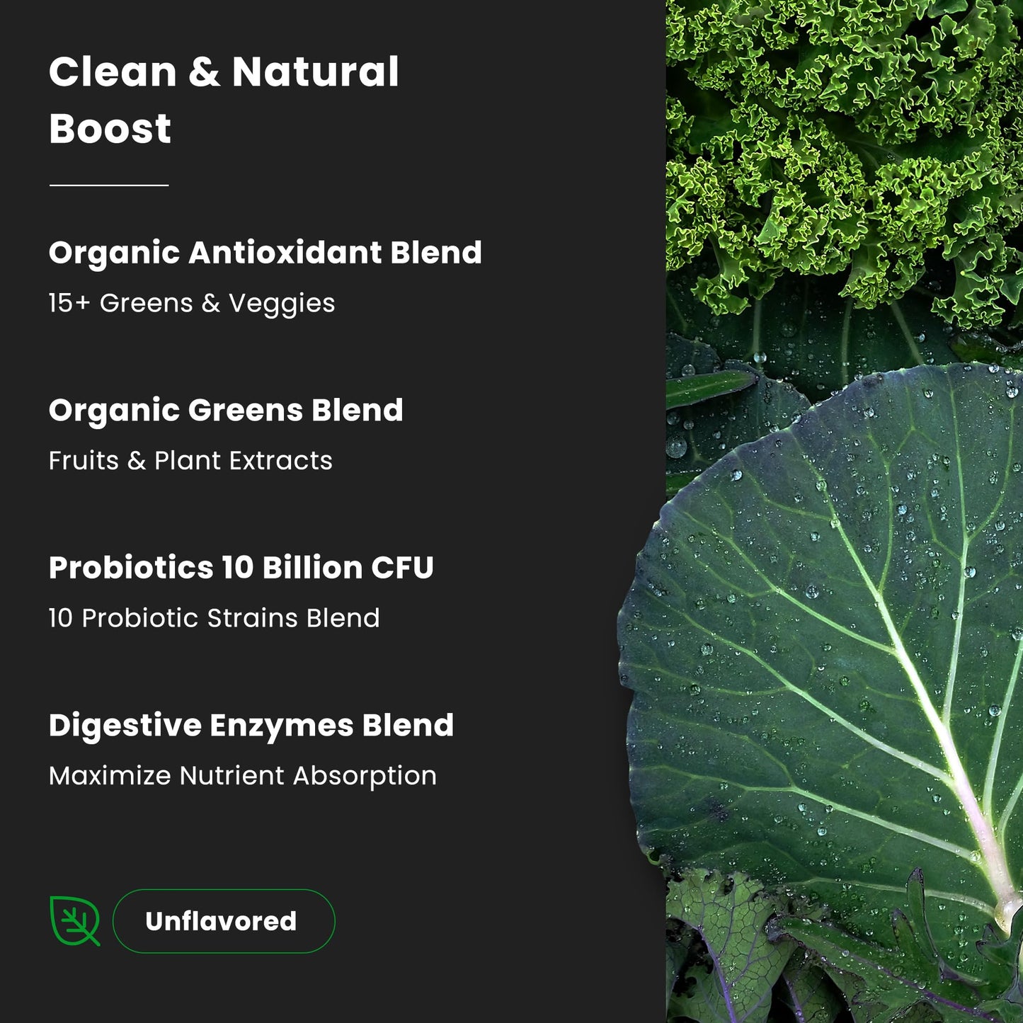 NutraChamps Super Greens Powder 9 Oz