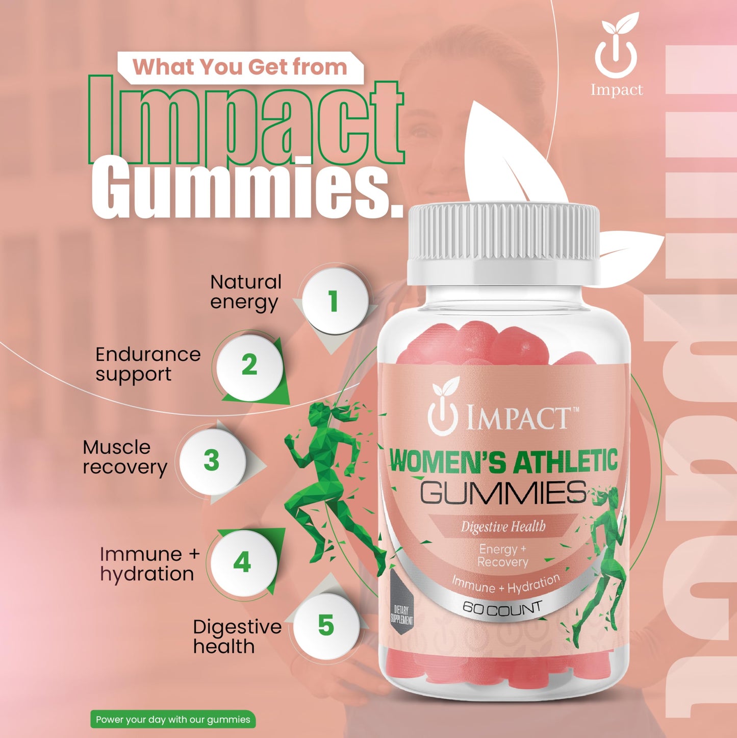 IMPACT Multivitamin for Women Gummies, 1 Count