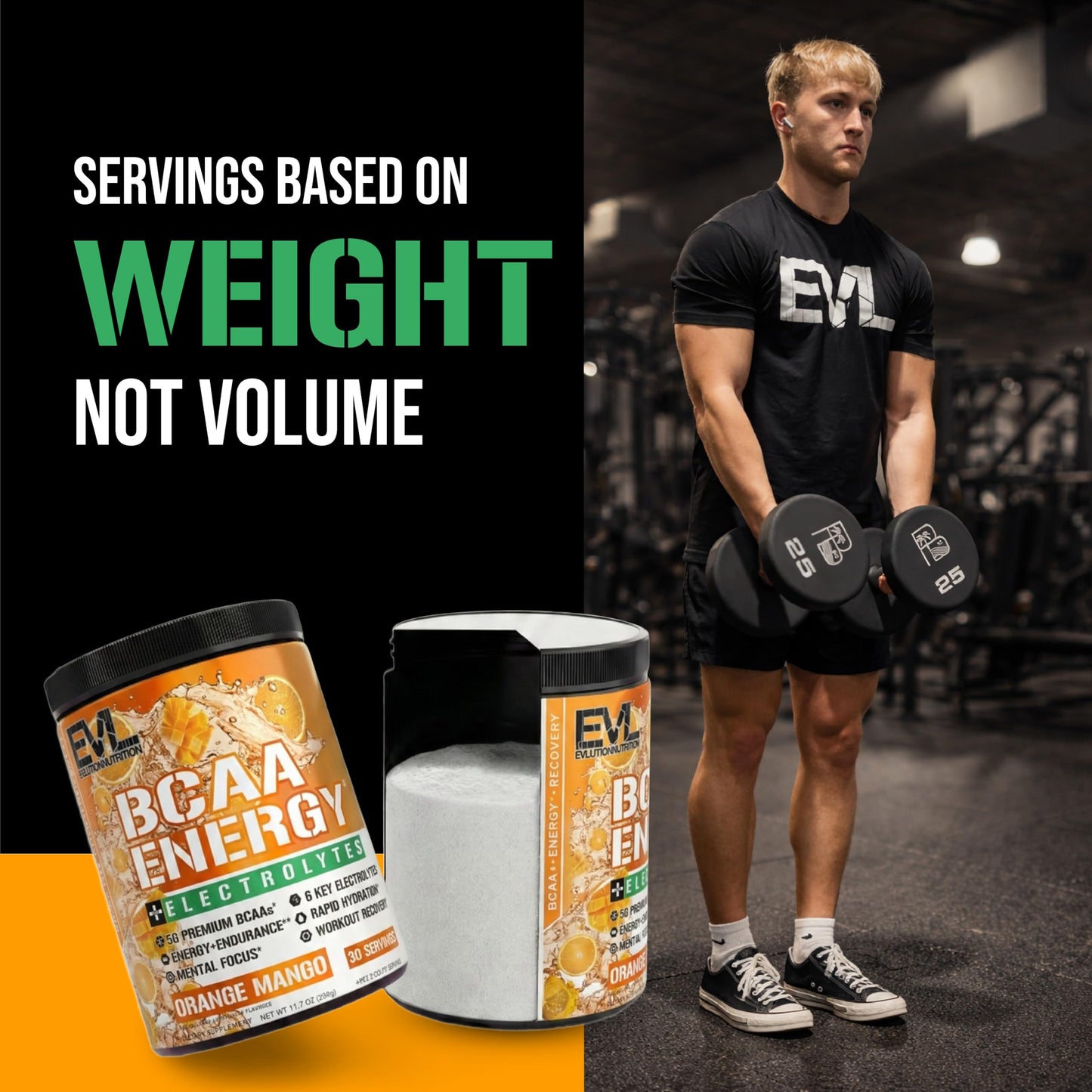 Evlution BCAAs Amino Acids Powder 11.7