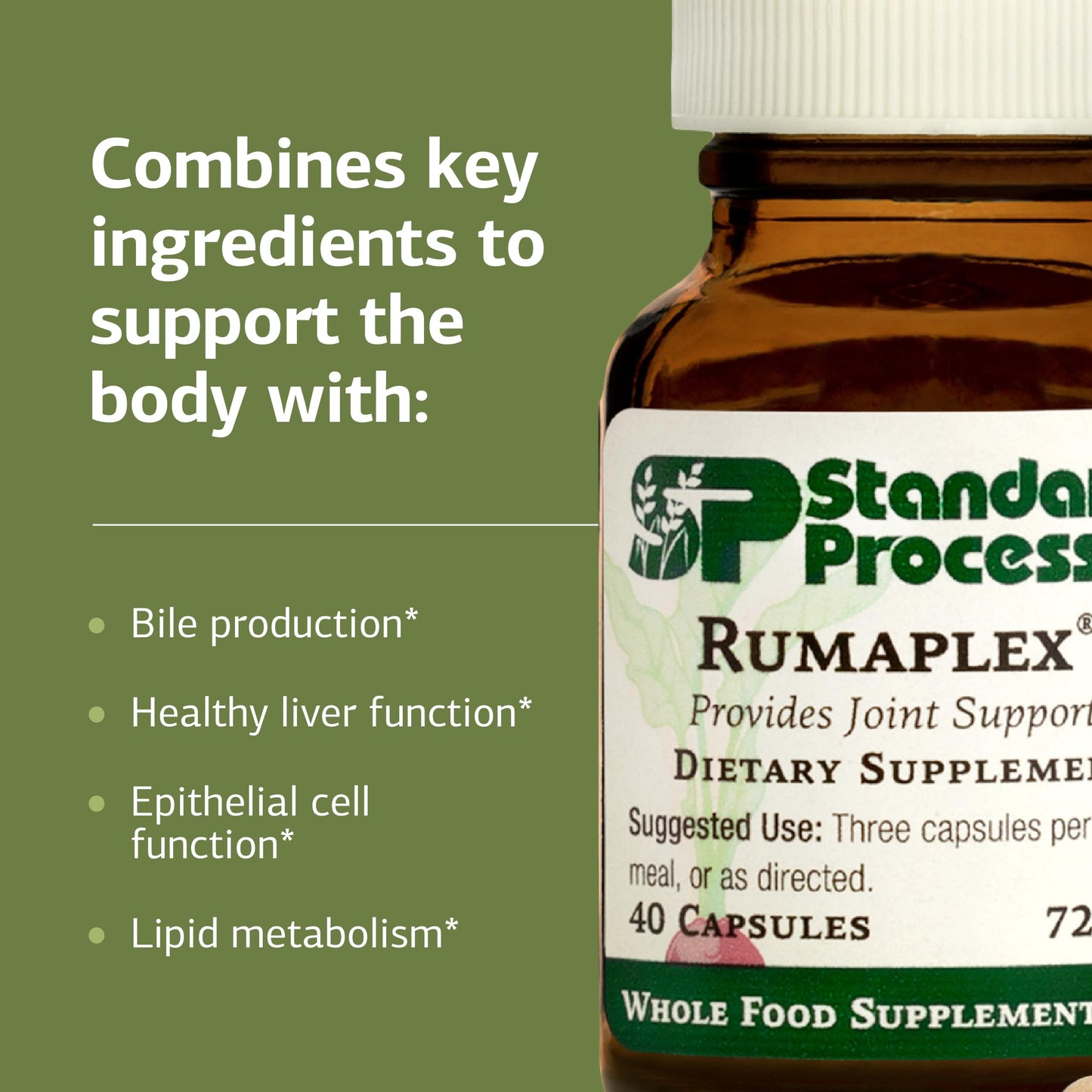 Standard Process Inc. Rumaplex Capsules 40