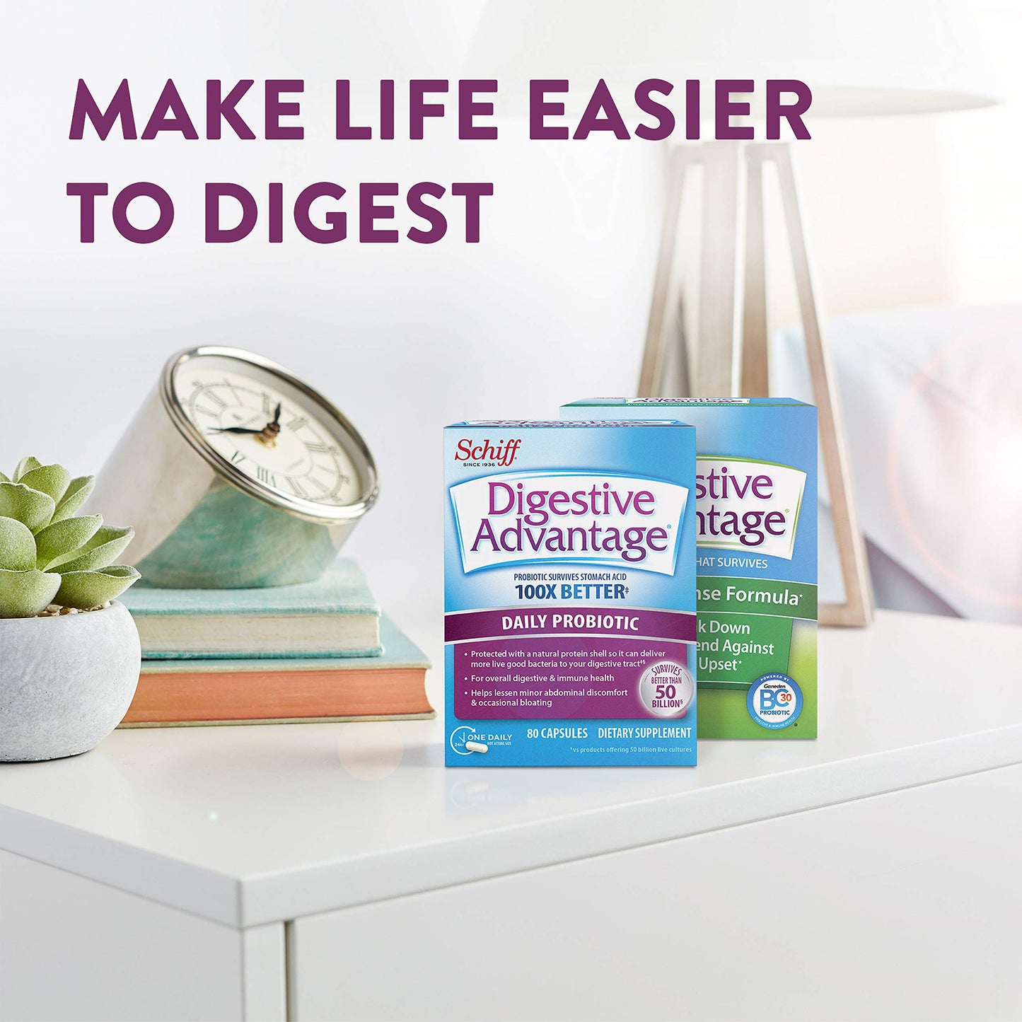 Digestive Advantage Daily Probiotic Capsule, 1 Count