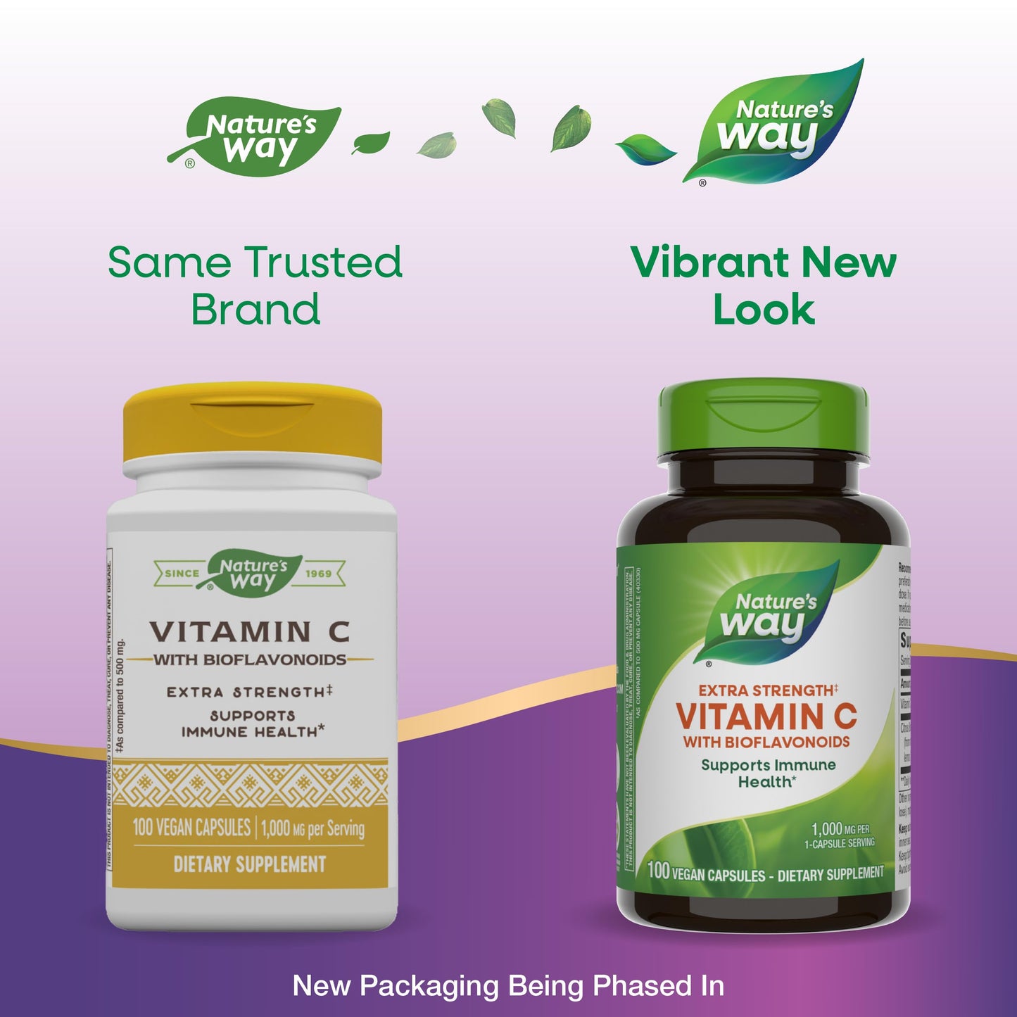 Nature's Way Vitamin C with Bioflavonoids Capsule 100 Count
