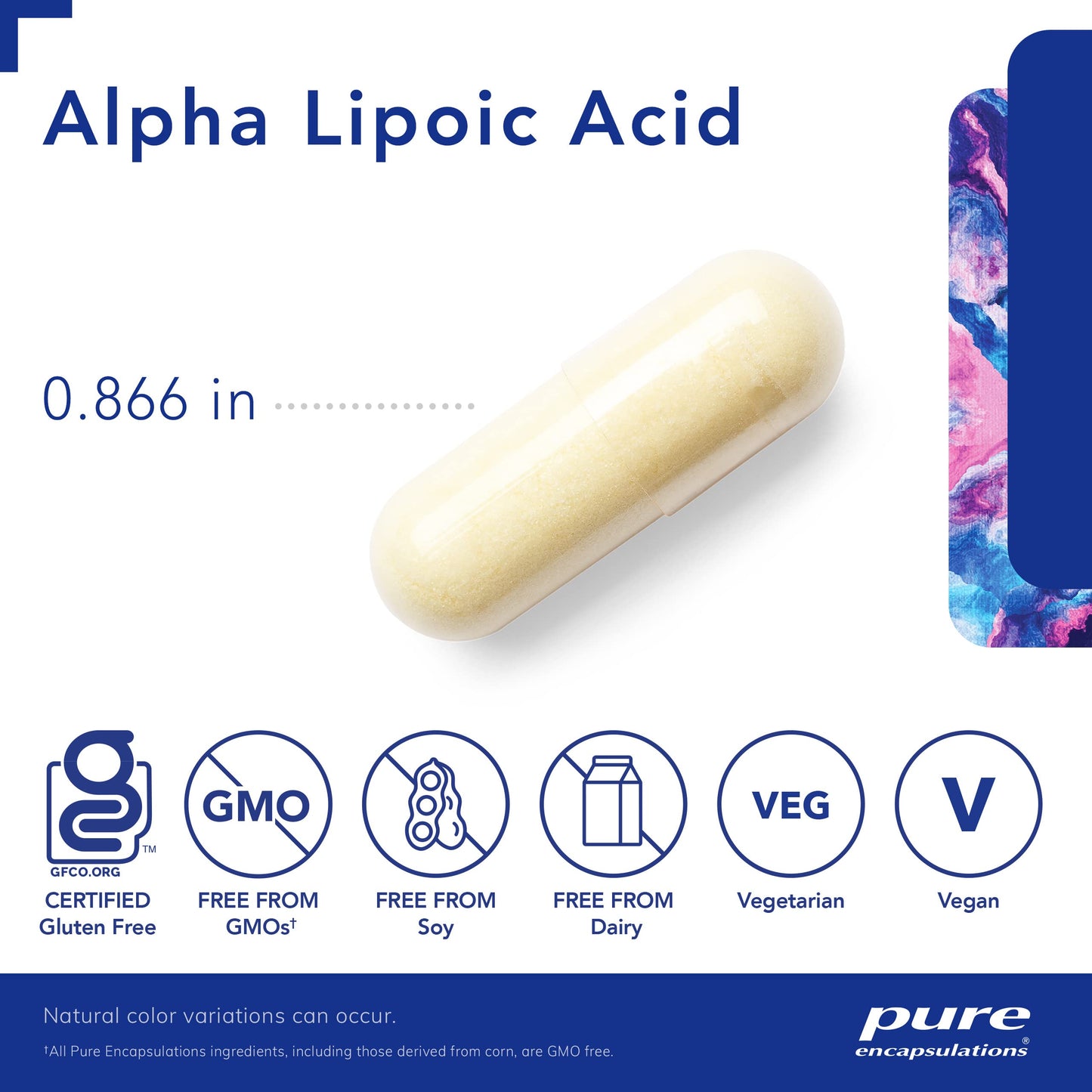 Pure Encapsulations Alpha Lipoic Acid 400 mg Capsule, 120 Capsules