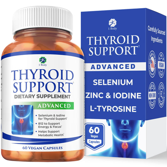 1 Body Thyroid Support Capsule 60 Count