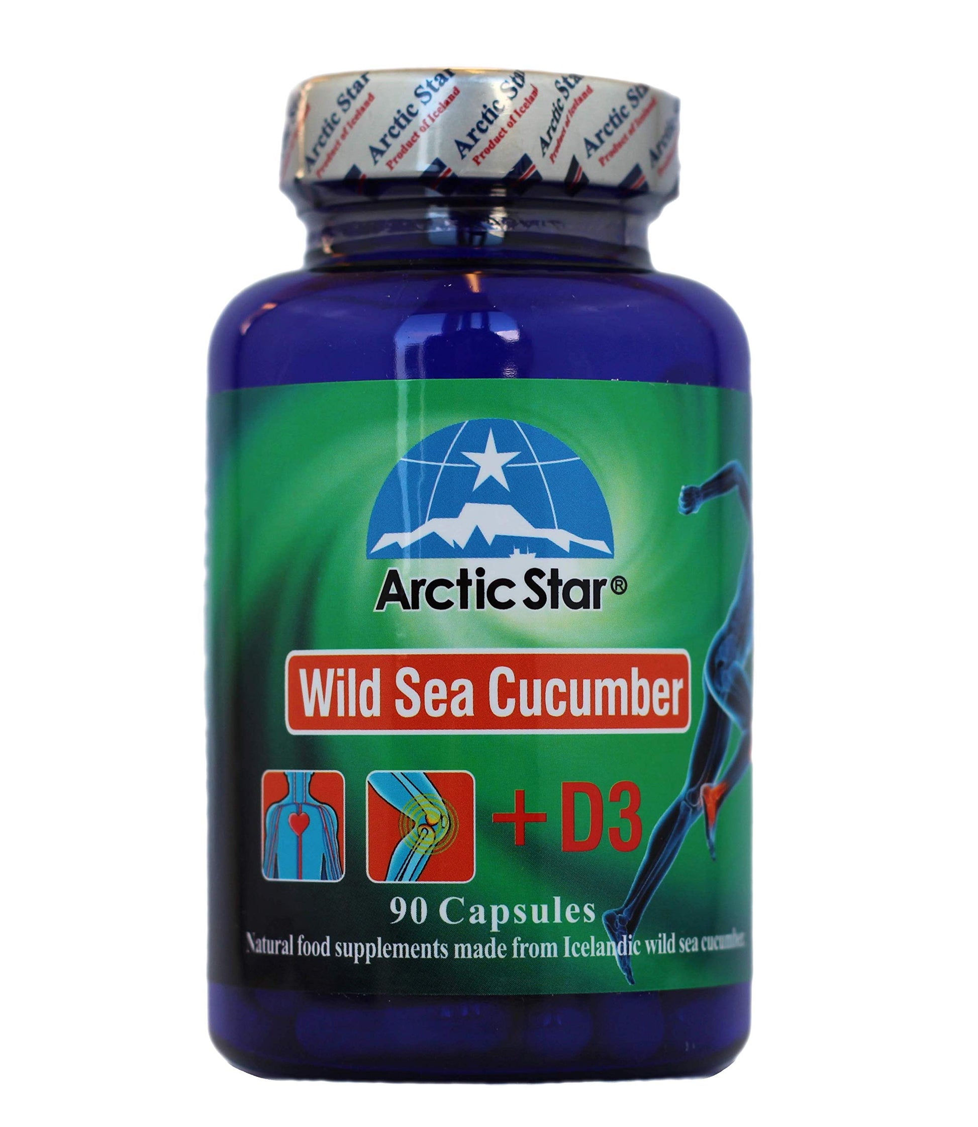 Arctic Star Sea Cucumber with Vitamin D3 Capsules 90 Capsules