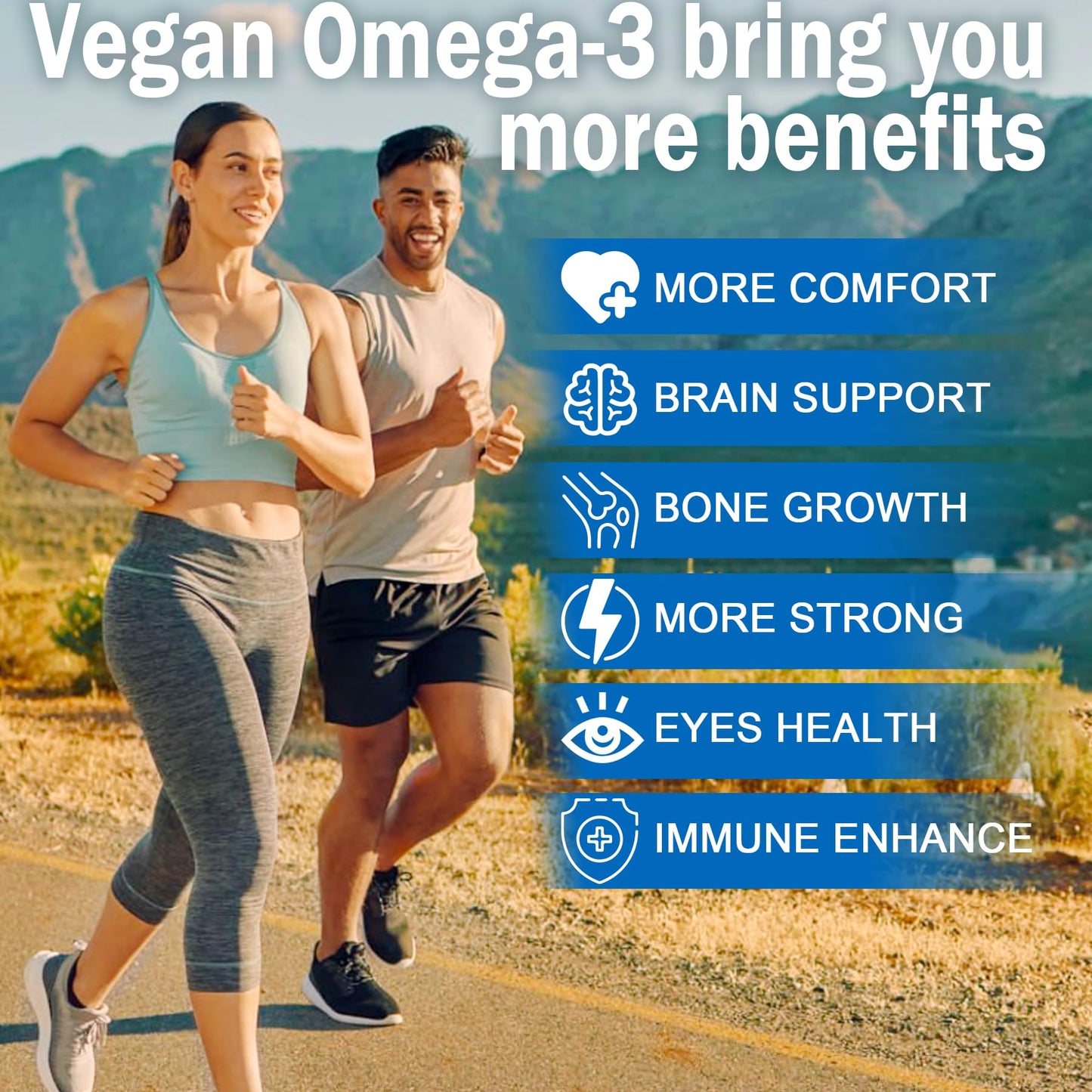 EnvyCure Vegan Omega-3 Gummies & Kids Super Greens Gummies, 240 Gummies