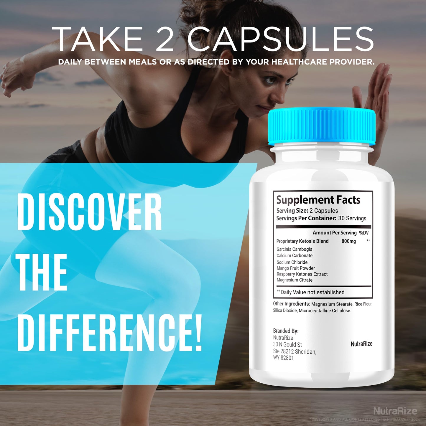 NutraRize Ketosyn Cleanse & Detox Capsules 120 Capsules