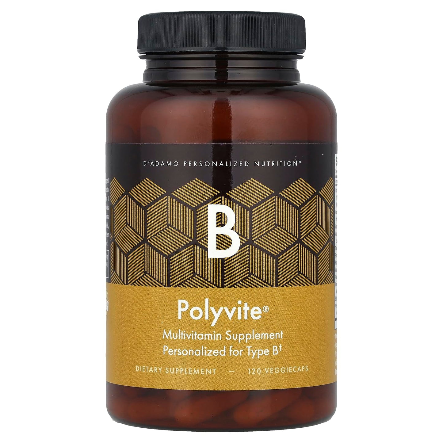 D'Adamo Personalized Nutrition Polyvite B Capsules 120
