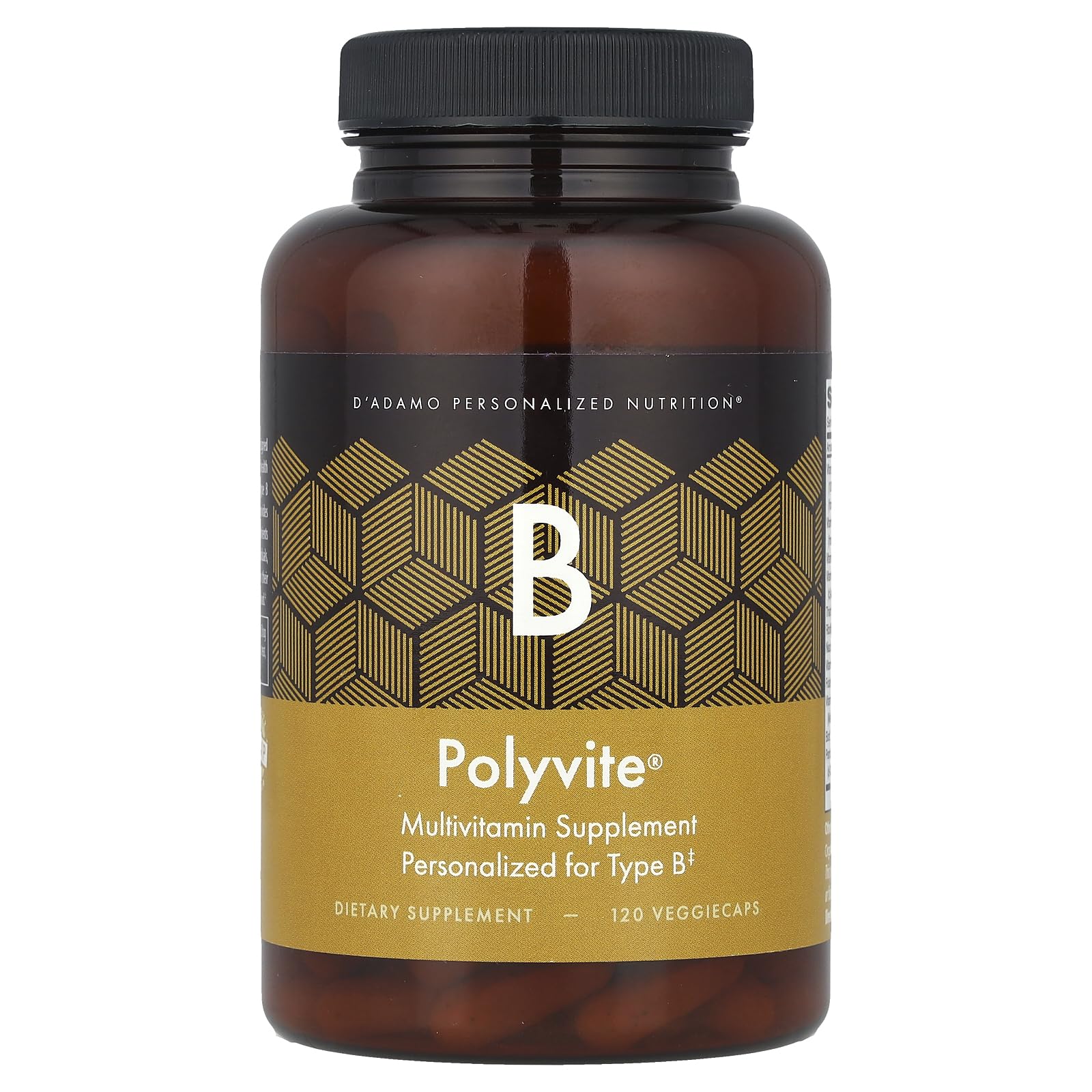 D'Adamo Personalized Nutrition Polyvite B Capsules 120