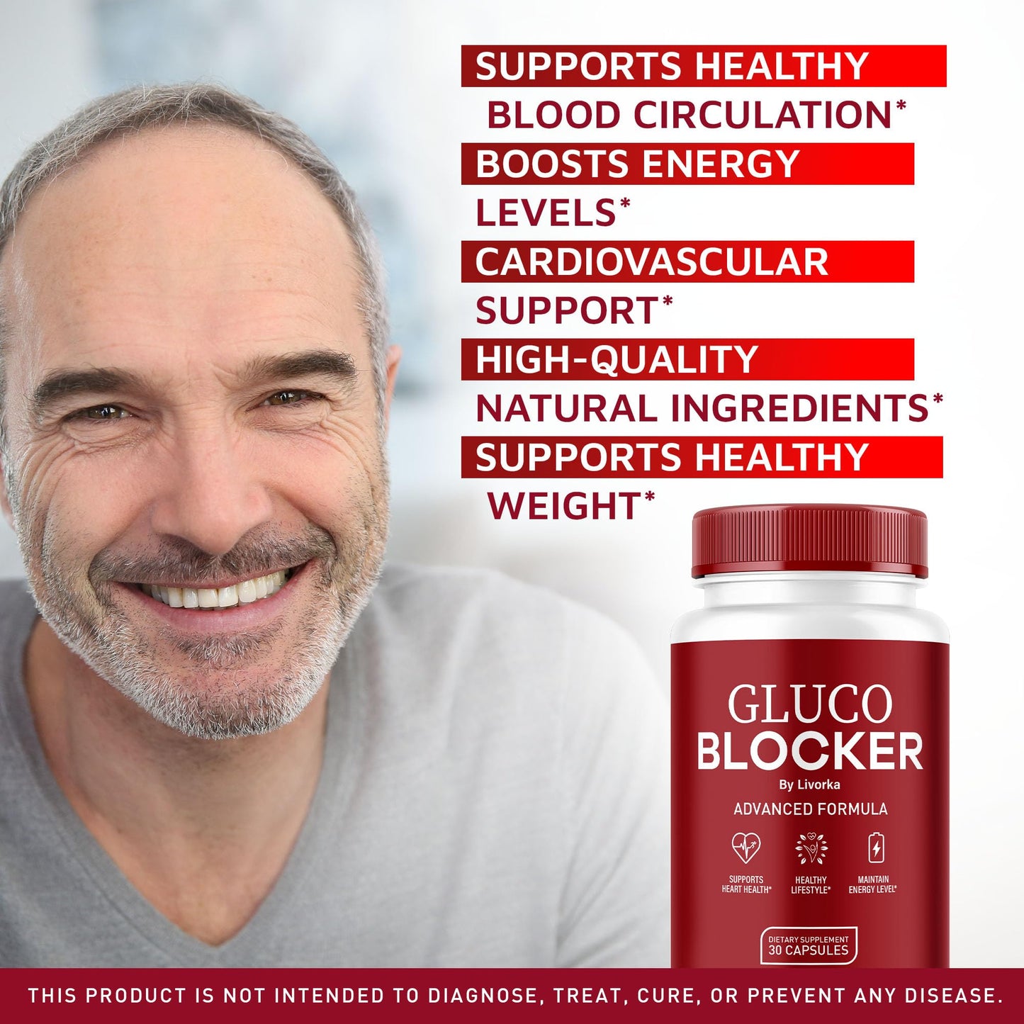 LIVORKA GlucoBlocker Capsules, 150 Capsules