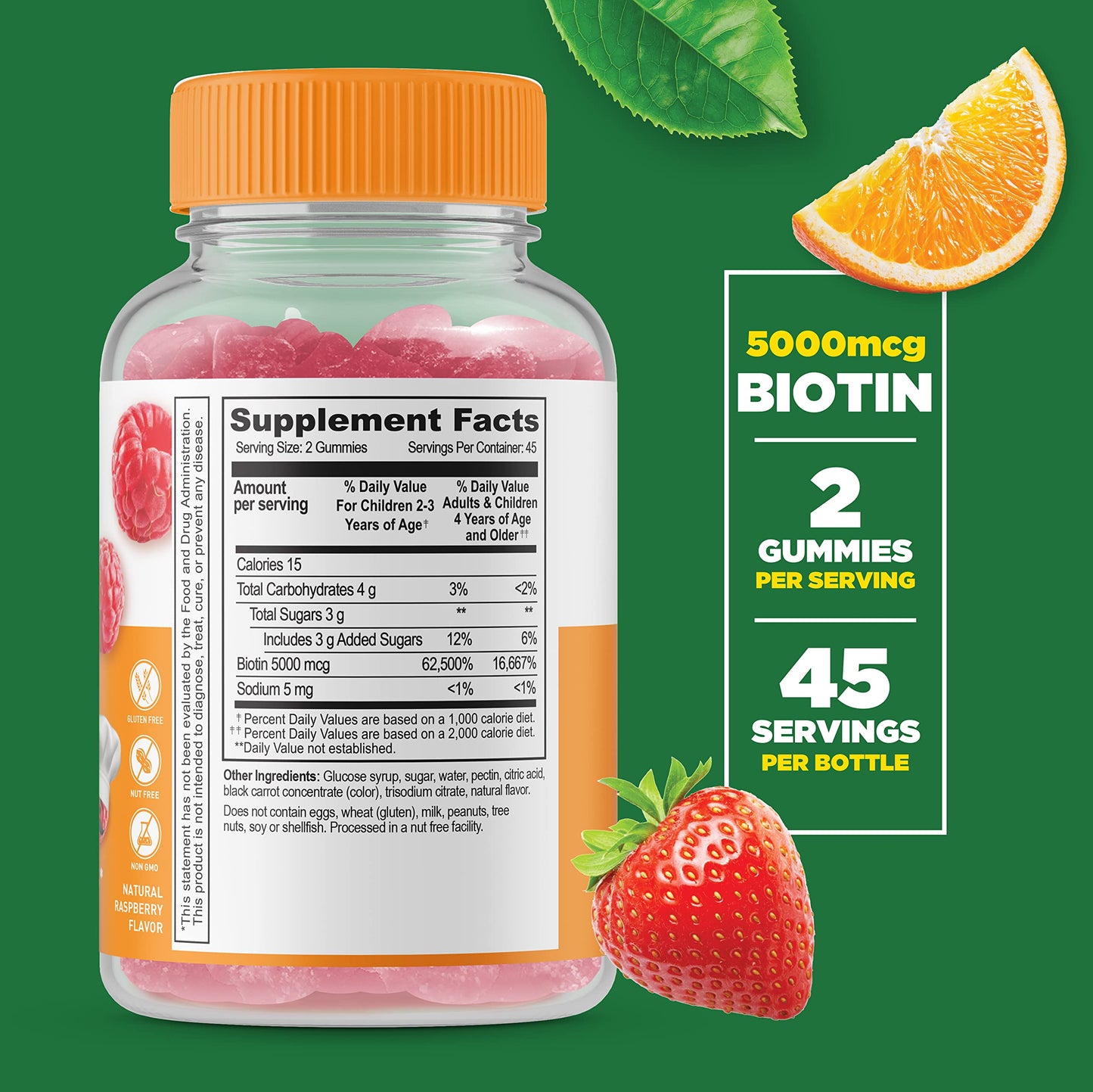 VitaWorks Lifeable Vitamin C Kids + Biotin Kids Gummies 180