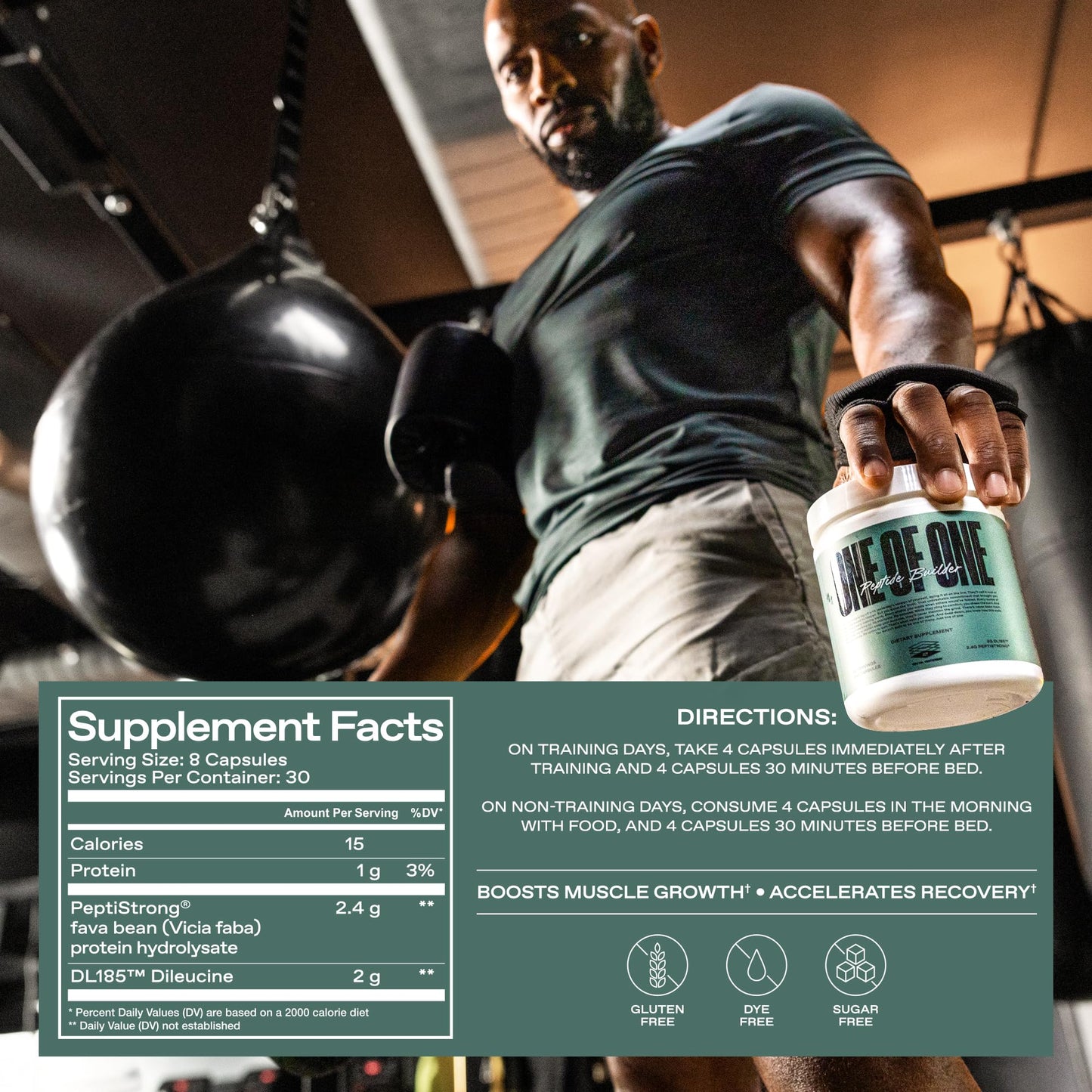 ONE OF ONE Peptide Builder Capsule 240 Capsules