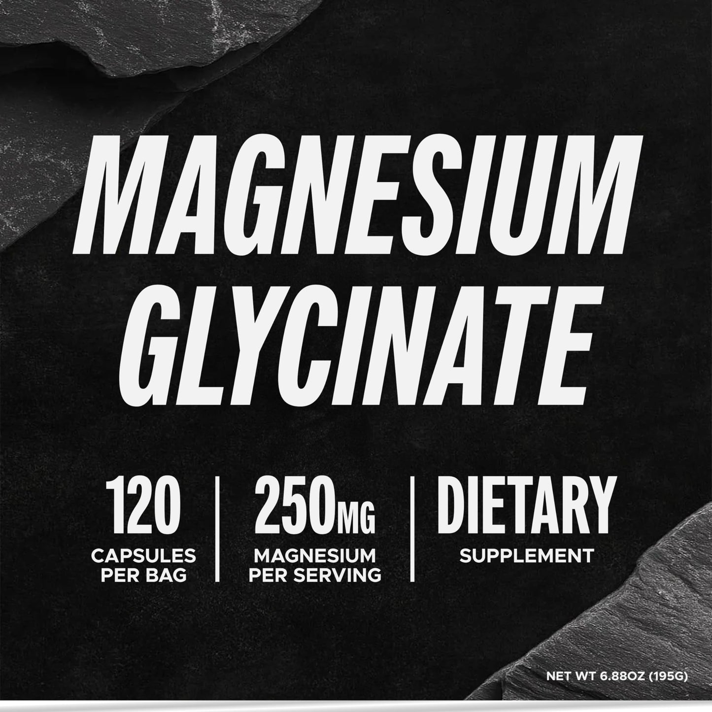 LIFEAID FITAID Essentials Magnesium Glycinate Recovery 120 Capsules
