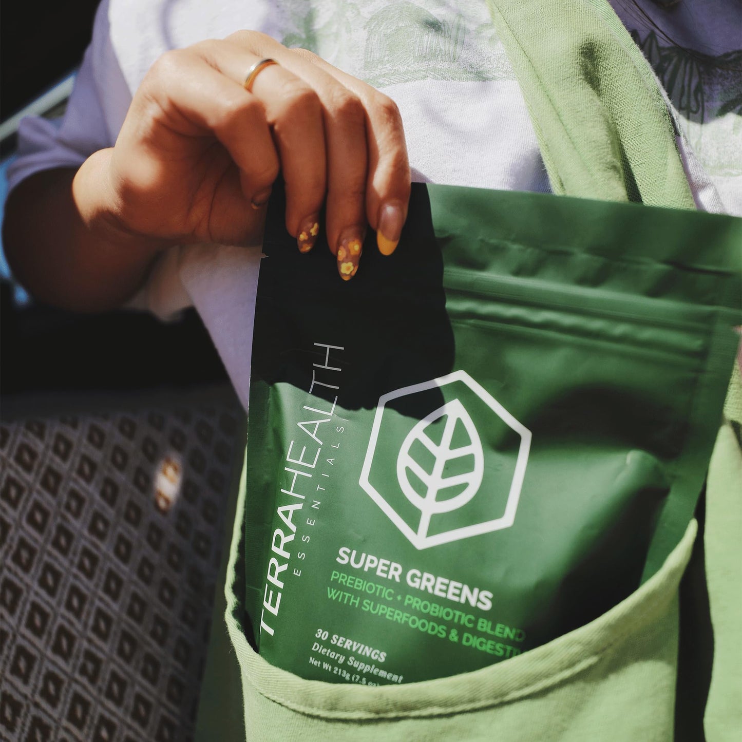 Terra Health Essentials Super Greens Powder 7.5 Ounce