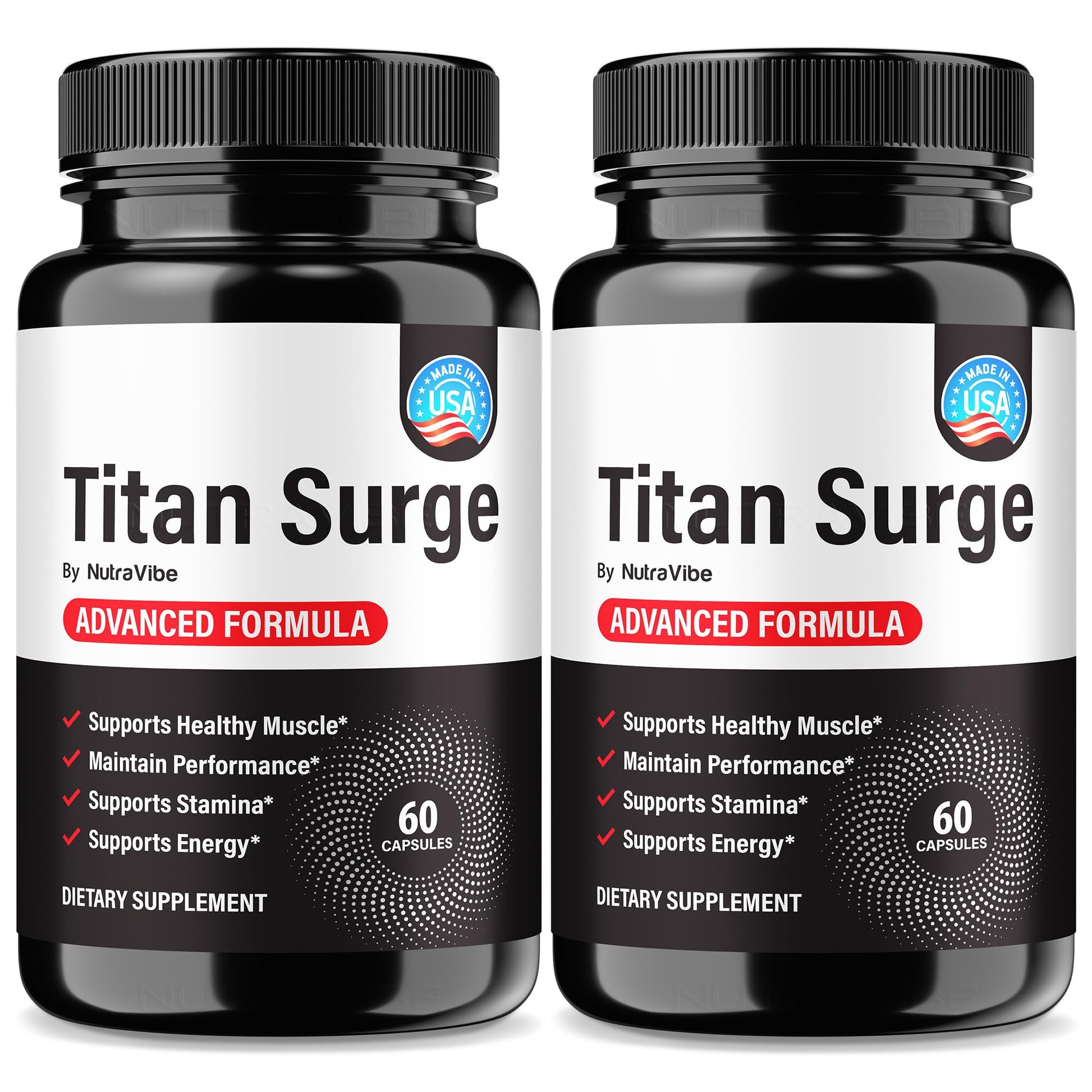 NutraVibe Titan Surge – Men’s Protector Formula Capsules 120 Capsules