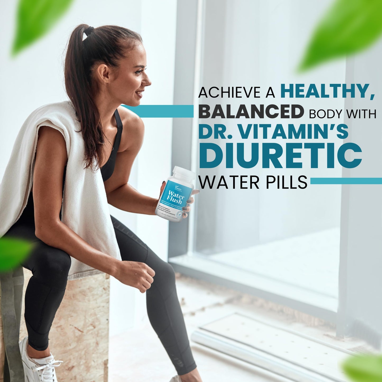 DR VITAMIN SOLUTIONS Diuretic Water Pills for Weight Control Capsules 120