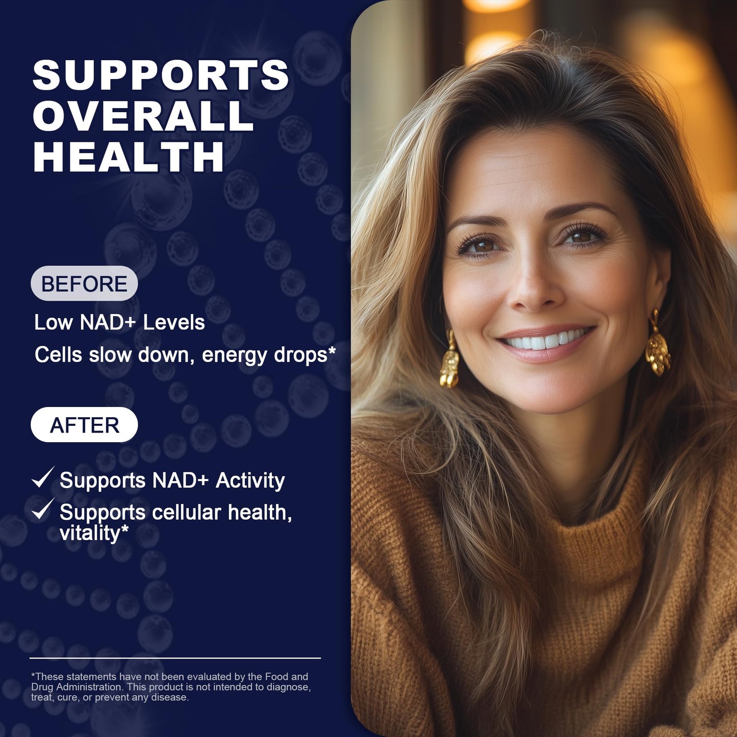 LanranBee Liposomal NMN Supplement Complex 60 Capsules