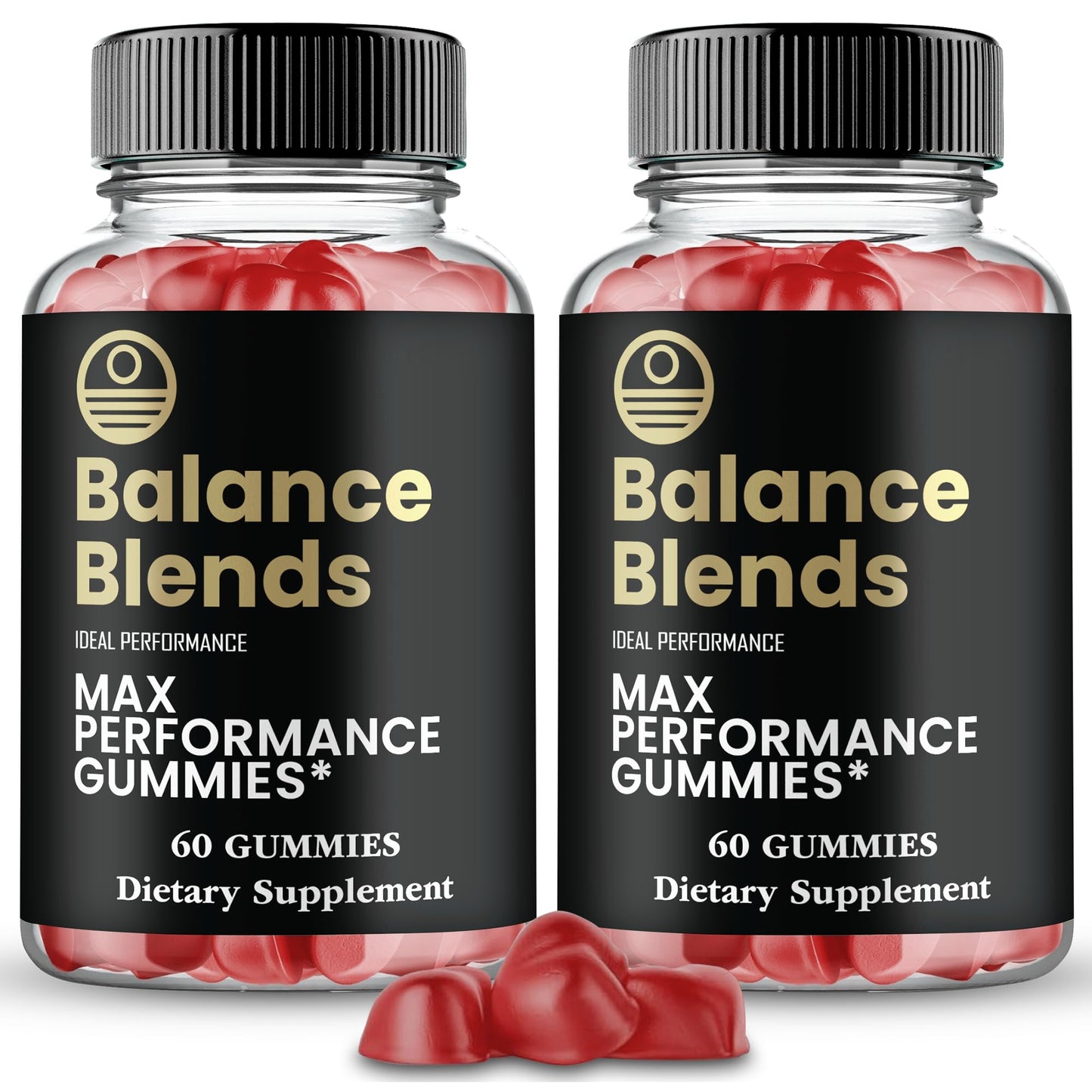IDEAL PERFORMANCE Balance Blends Male Performance Gummies, 120 Gummies