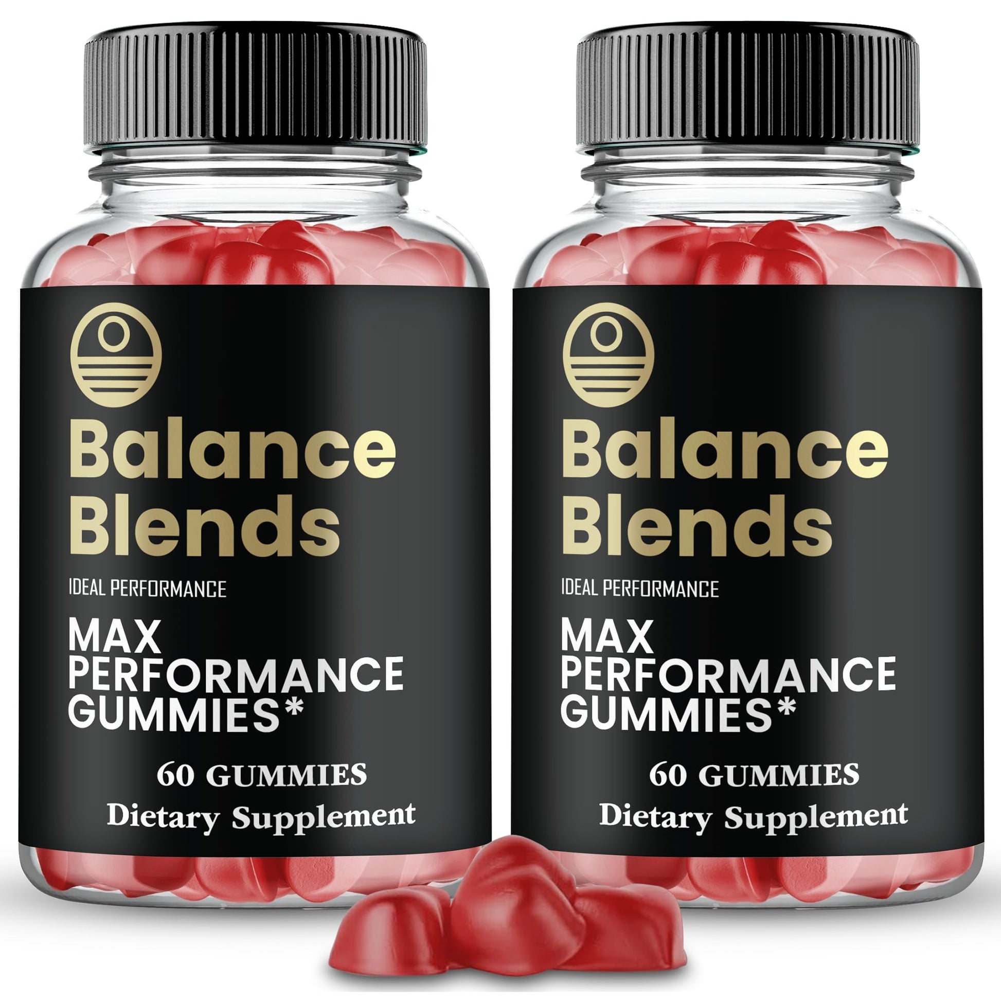 IDEAL PERFORMANCE Balance Blends Male Performance Gummies, 120 Gummies