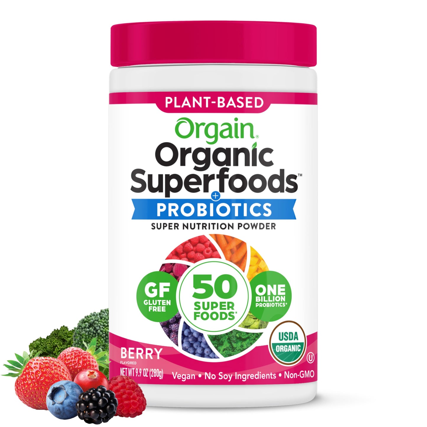 Orgain Organic Greens Powder, 20 Servings