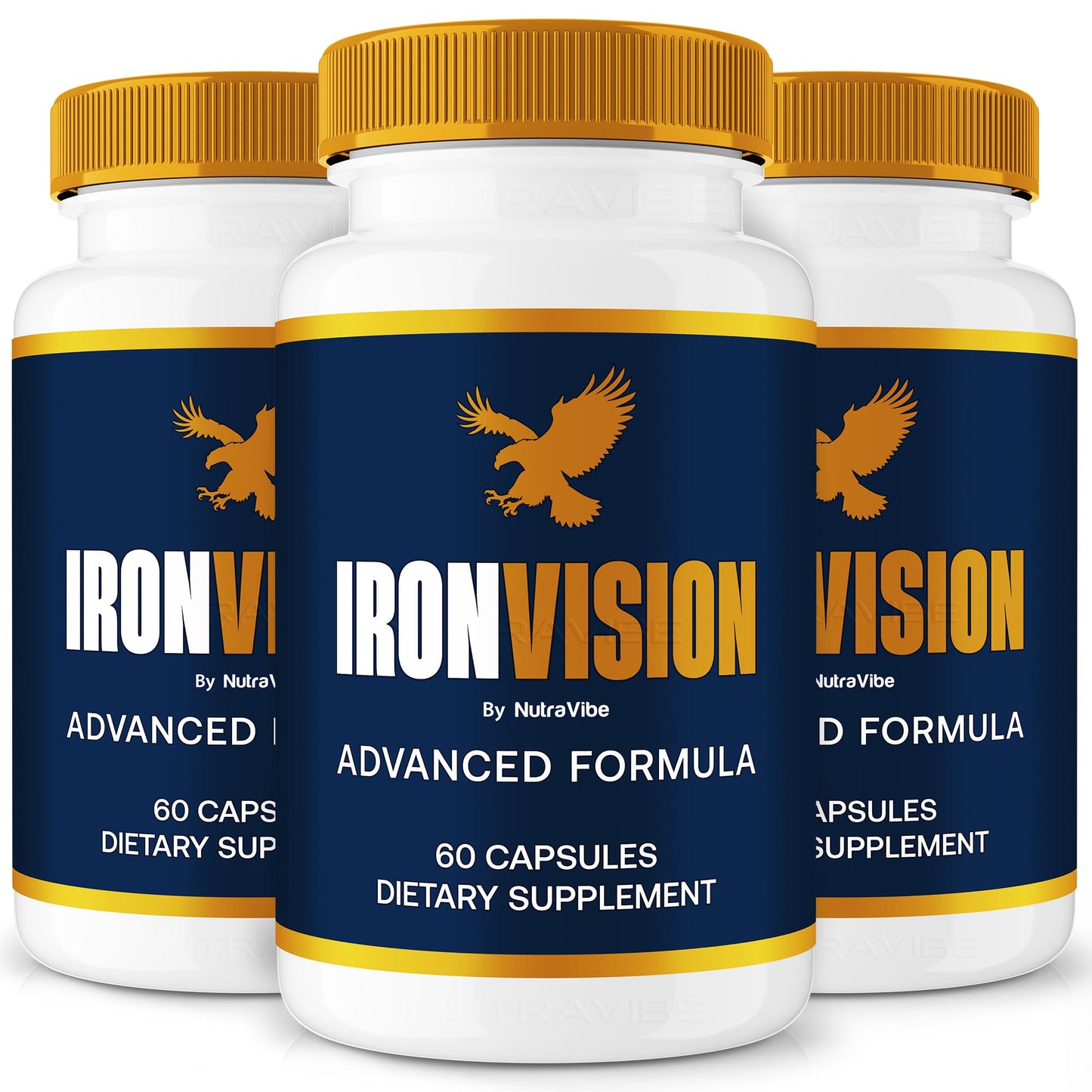 NutraVibe Iron Vision Capsules 180 Capsules