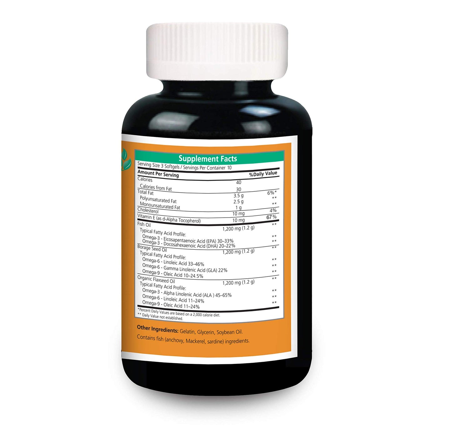 Vitane Nature Omegavyte 3-6-9 Softgels 30 Count