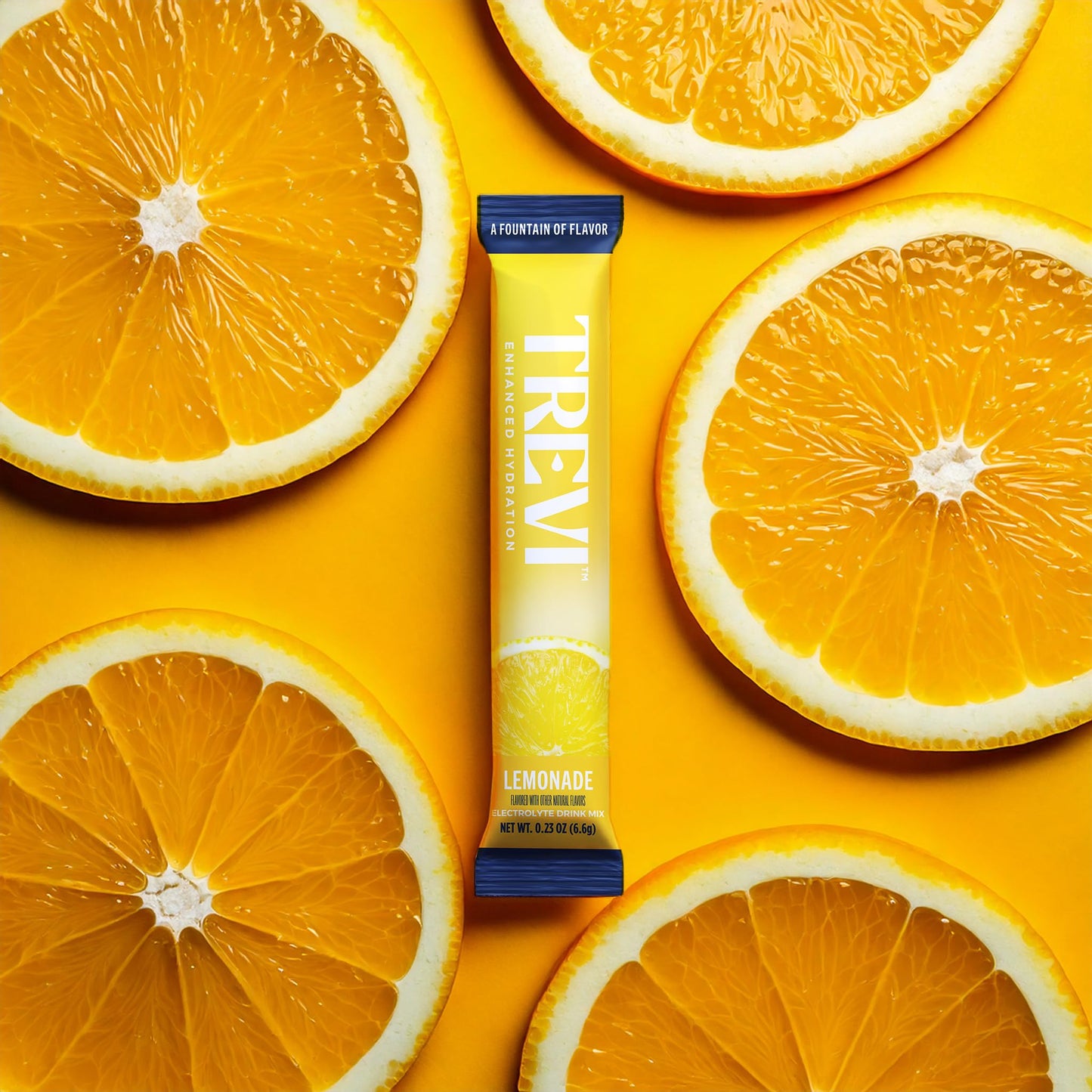TREVI Electrolytes Powder Packets Lemonade Sugar Free Hydration, 28 Servings