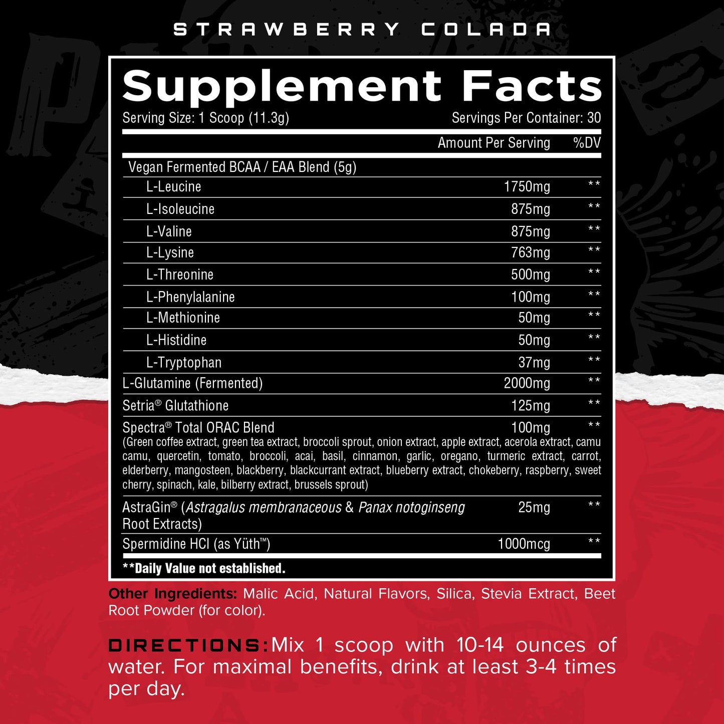 Unmatched Longevity EAA Essential Amino Acids Powder 30 Servings