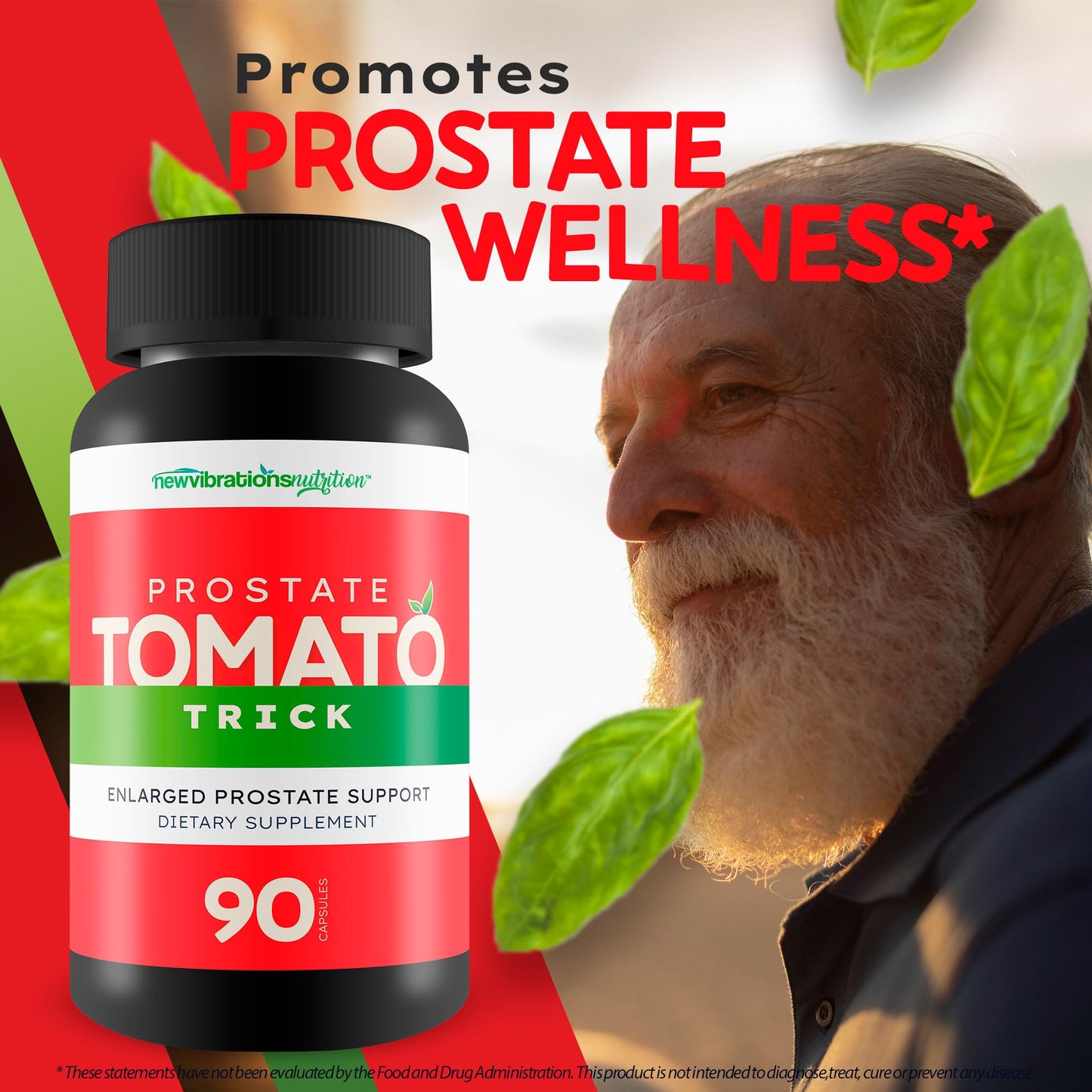 New Vibrations Nutrition Prostate Tomato Trick Capsule 90 Count