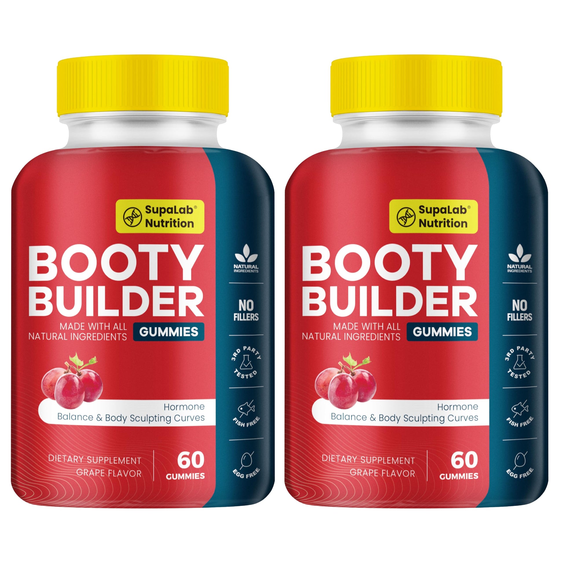 MEGNETA Booty Support Gummy, 120 Gummies