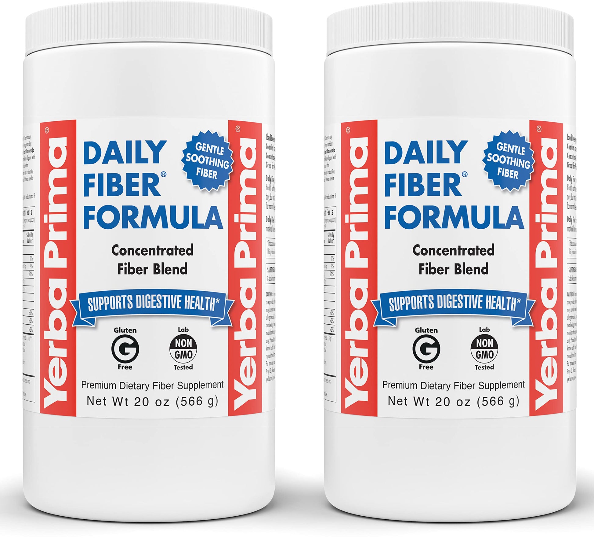 Yerba Prima Daily Fiber Formula Powder 40