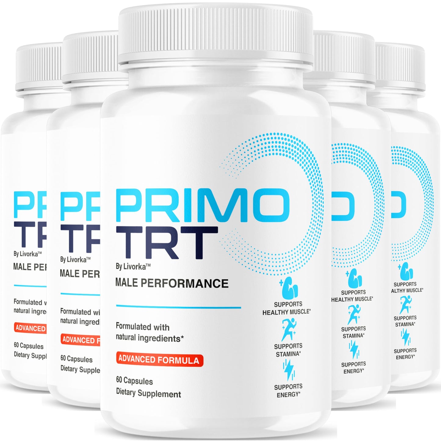 LIVORKA Primo TRT Pills Capsules, 300 Capsules