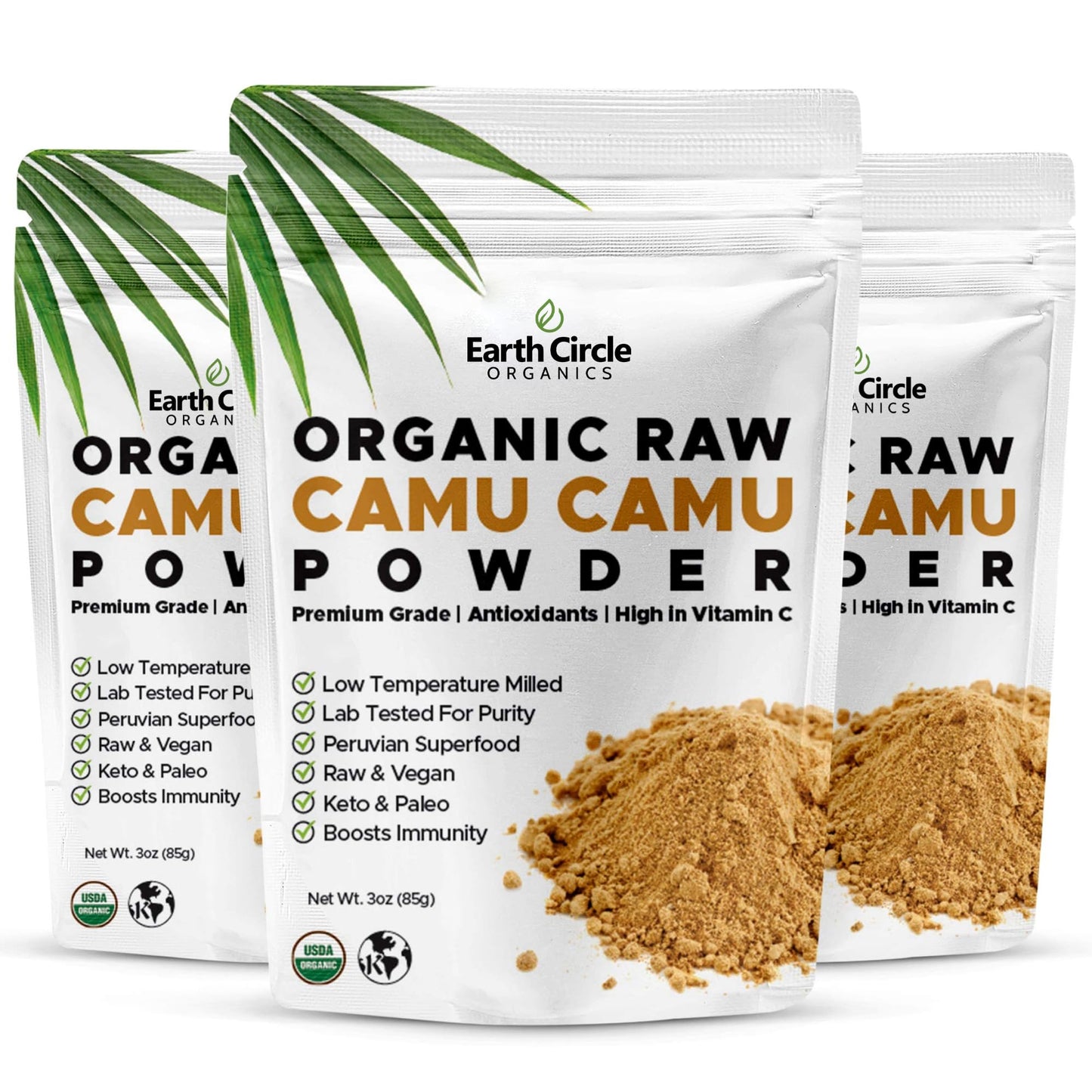 Earth Circle Organics Camu Camu Powder 9 oz