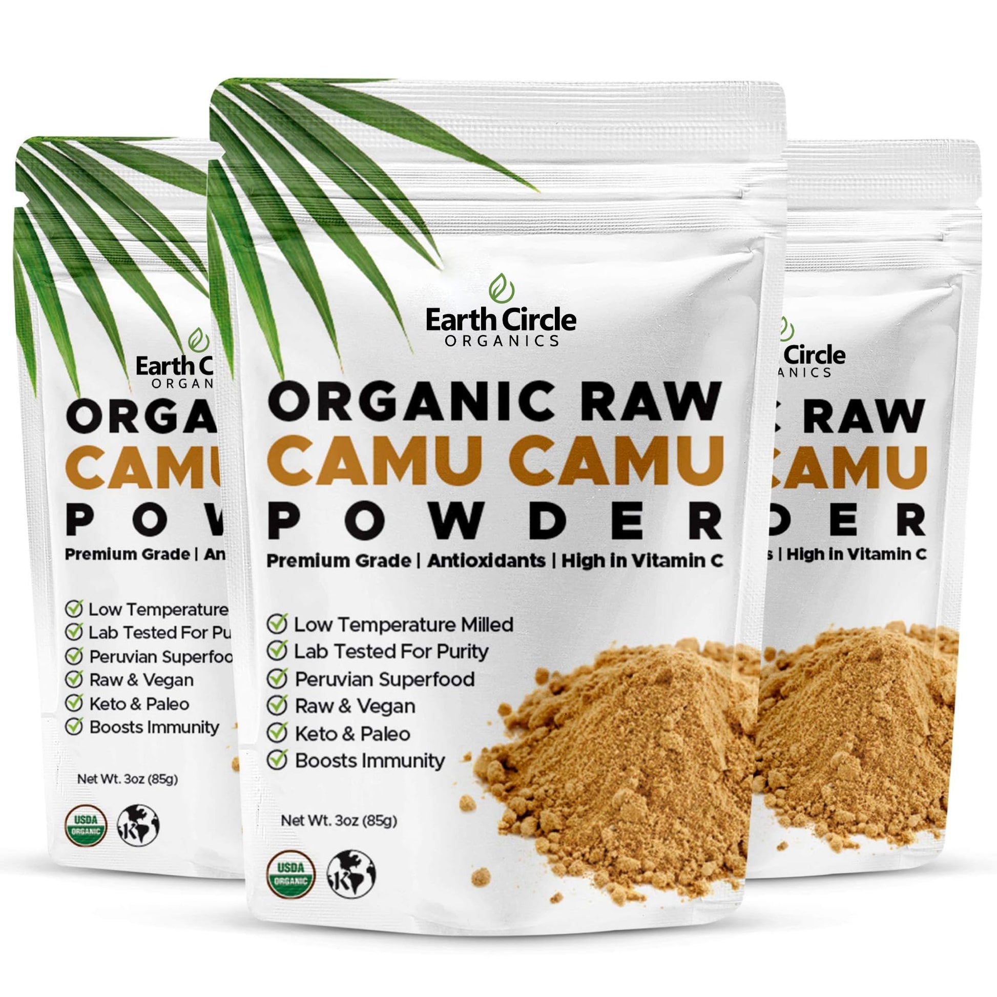 Earth Circle Organics Camu Camu Powder 9 oz