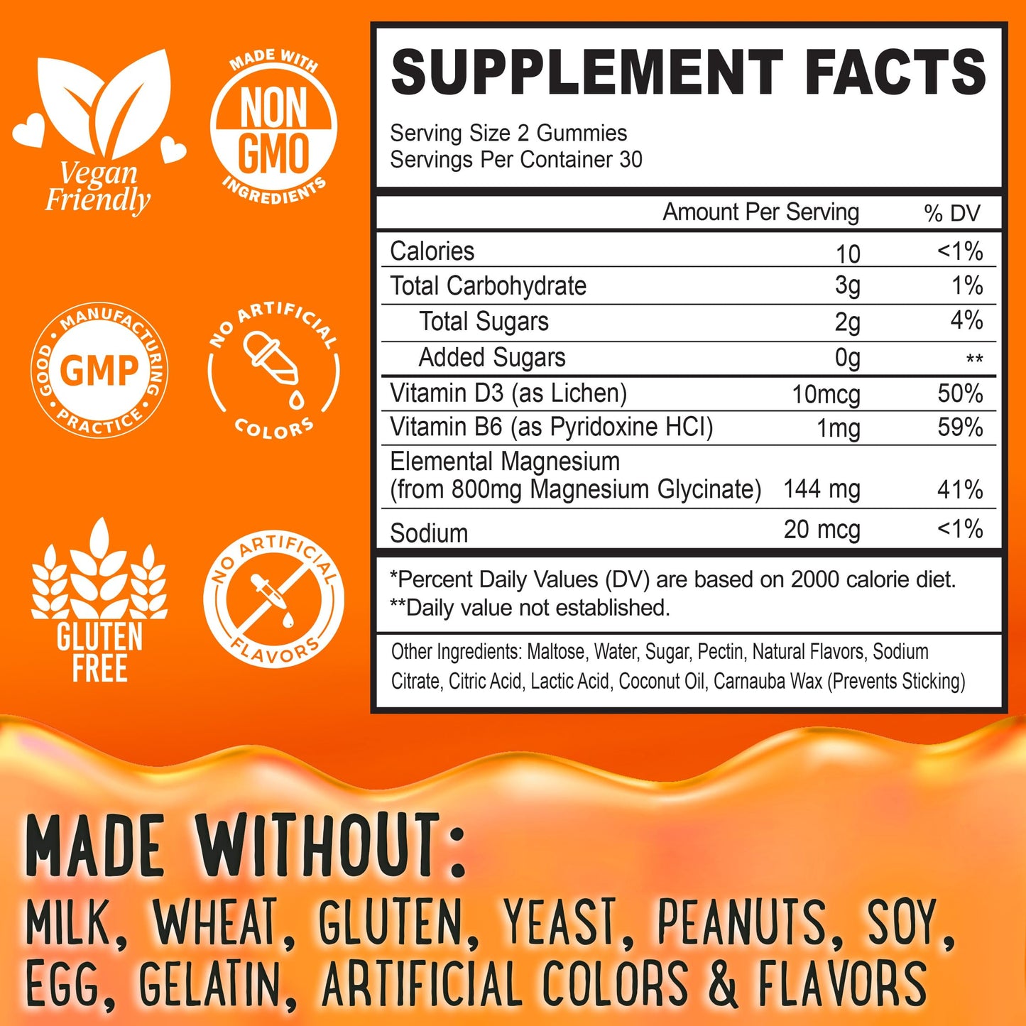 OH MY CHEWY Magnesium Gummies, 120 Count