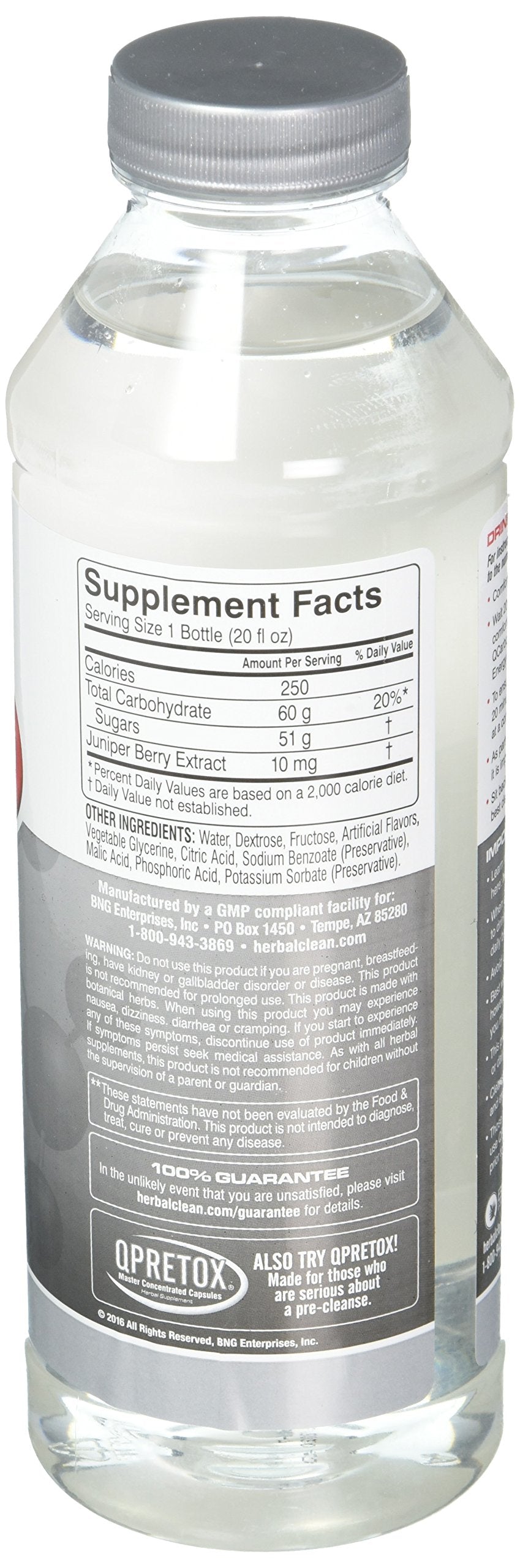 BNG ENTERPRISES Clear Qcarbo Strawberry Mango Powder 0.32