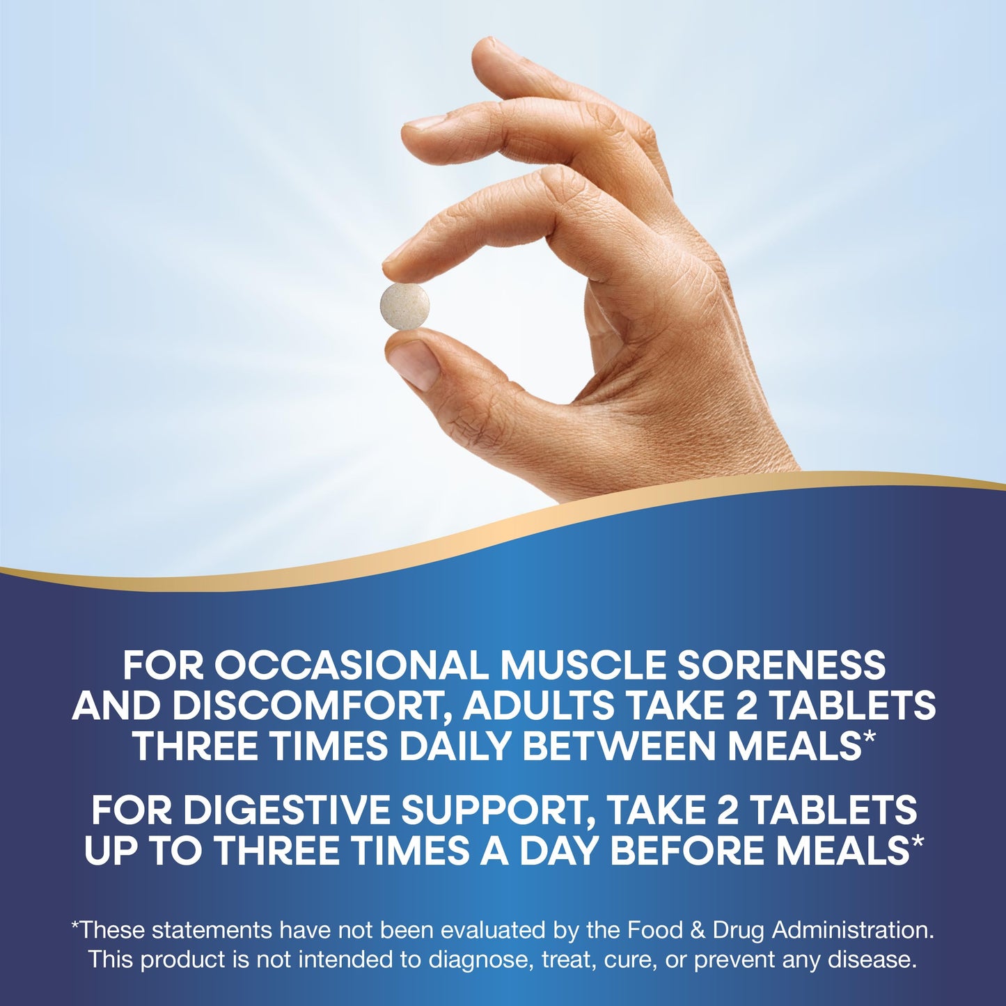 Nature's Way Mega-Zyme Pancreatic & Systemic Enzymes 100 Tablets