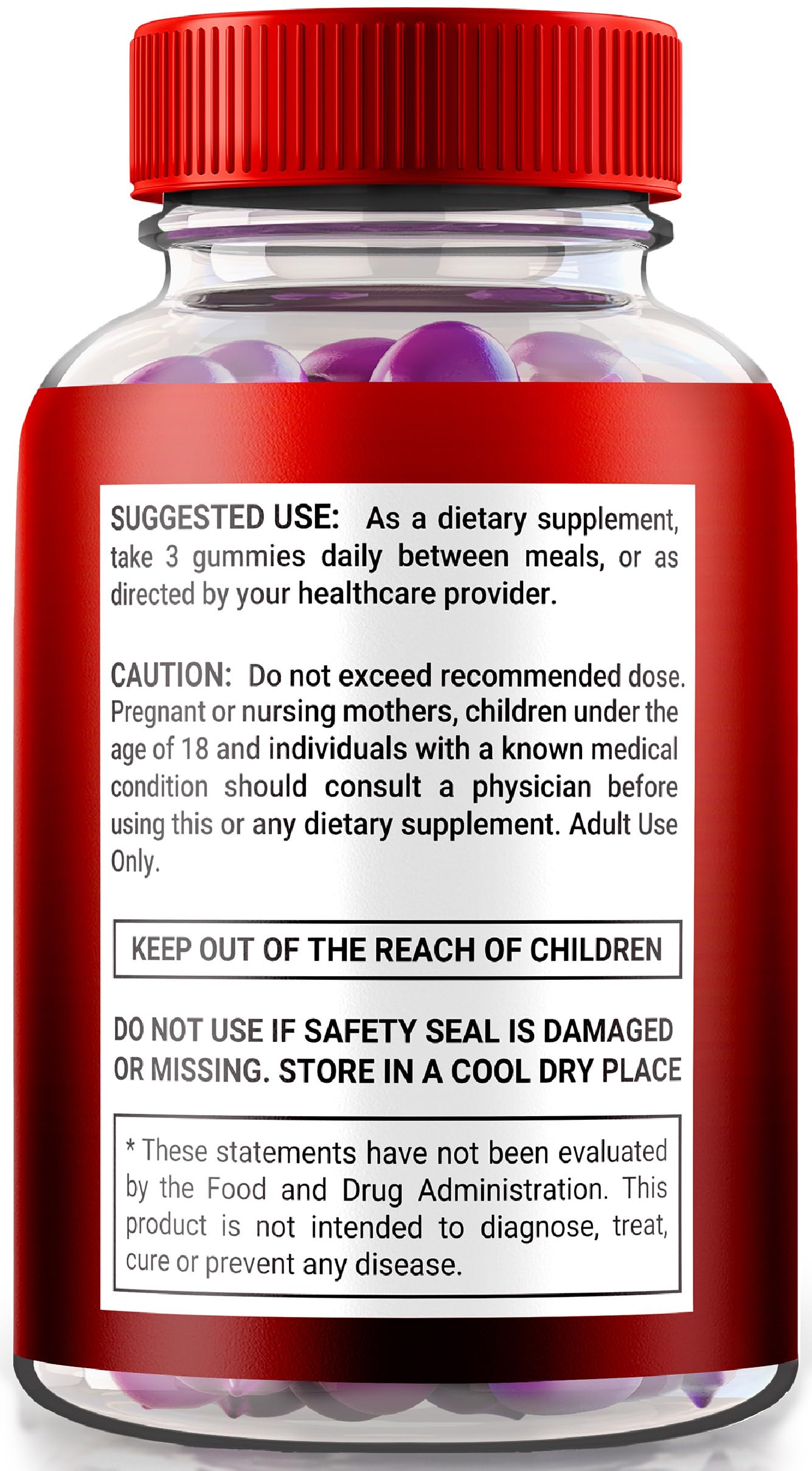 NutraRize Get Up Multivitamin Gummies, 120 Gummies