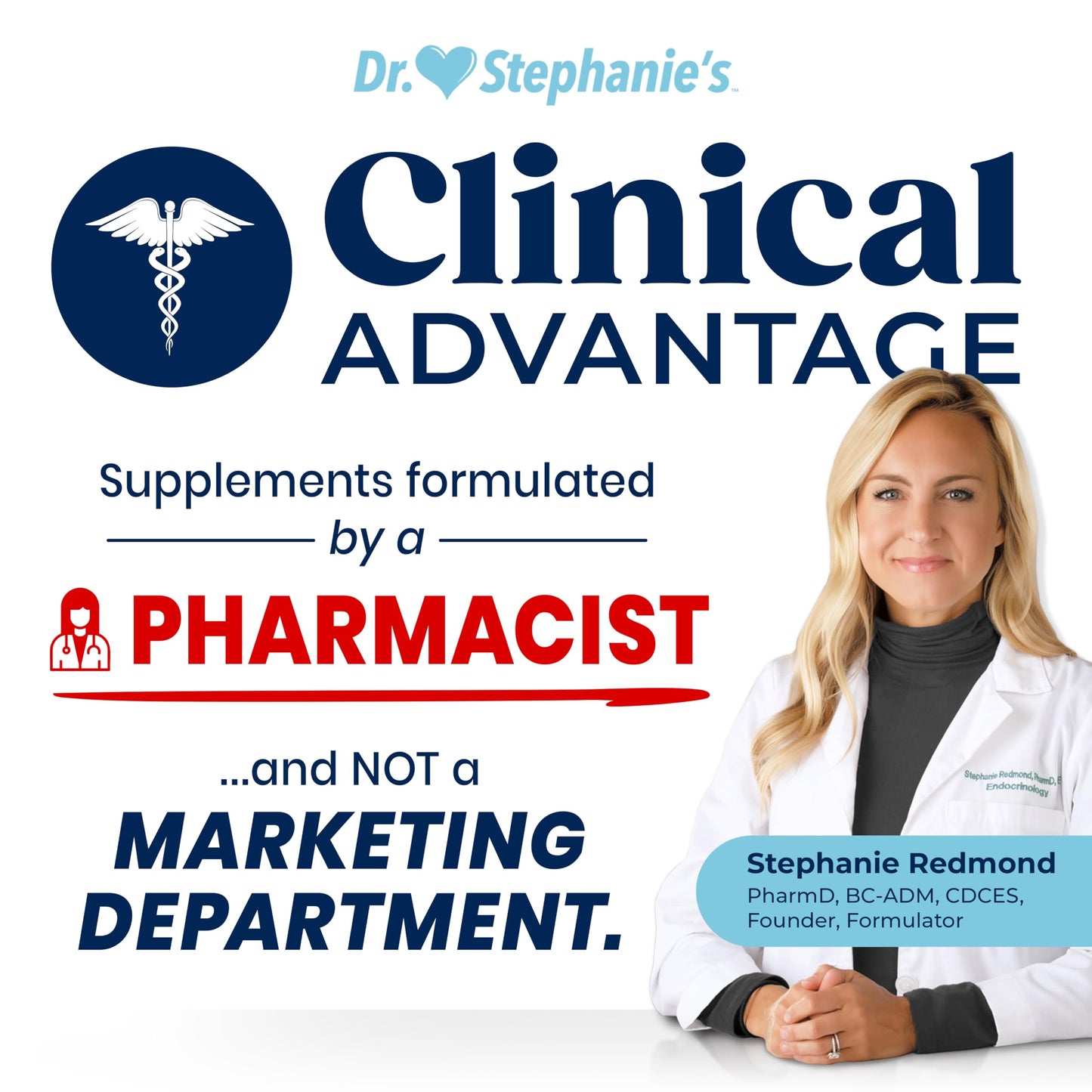Pharmaganics Dr. Stephanie's GLP-Wonder Natural GLP-1 Boosting Supplement Capsule, 30 Count