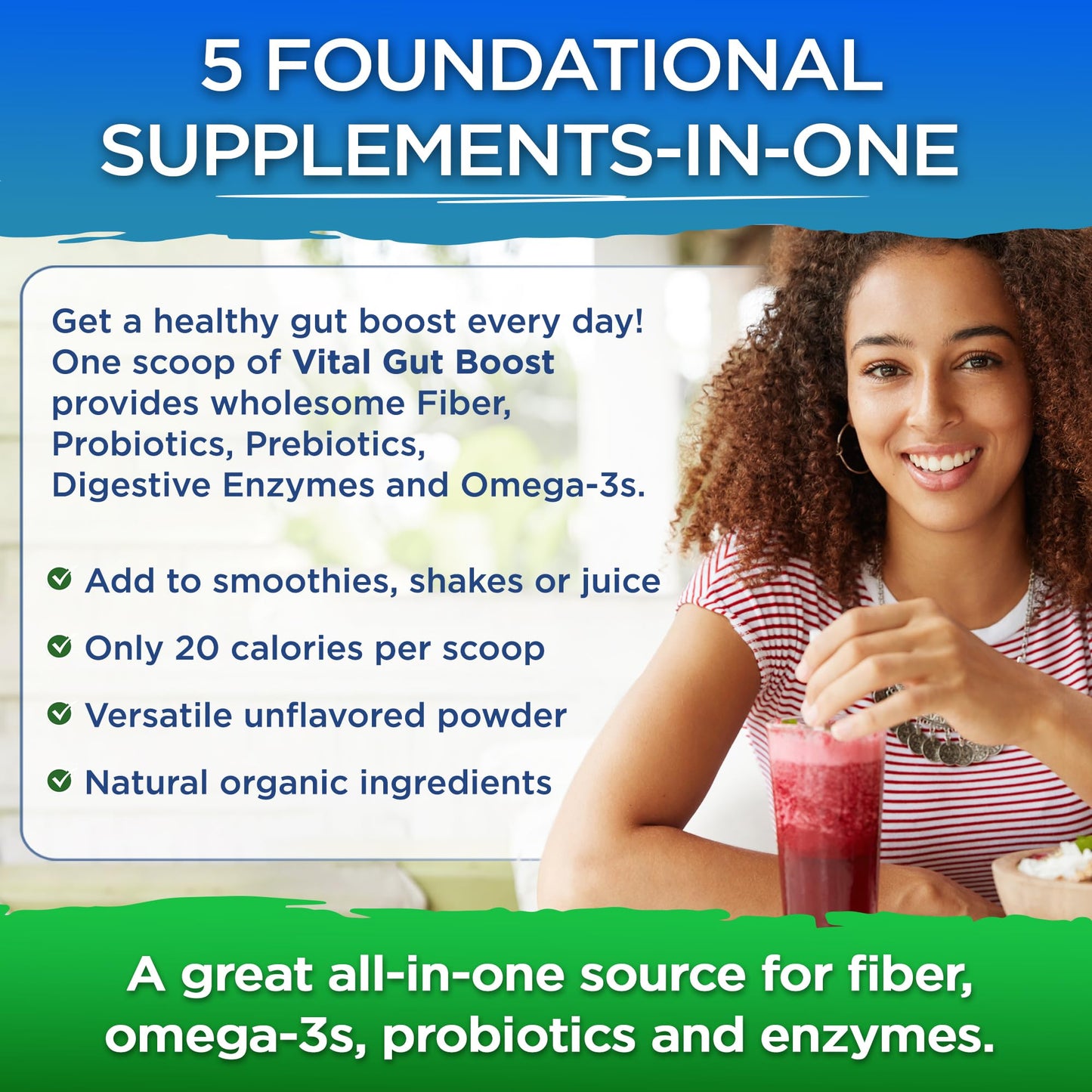 Vital Planet Vital Gut Boost Powder, 8.1 oz