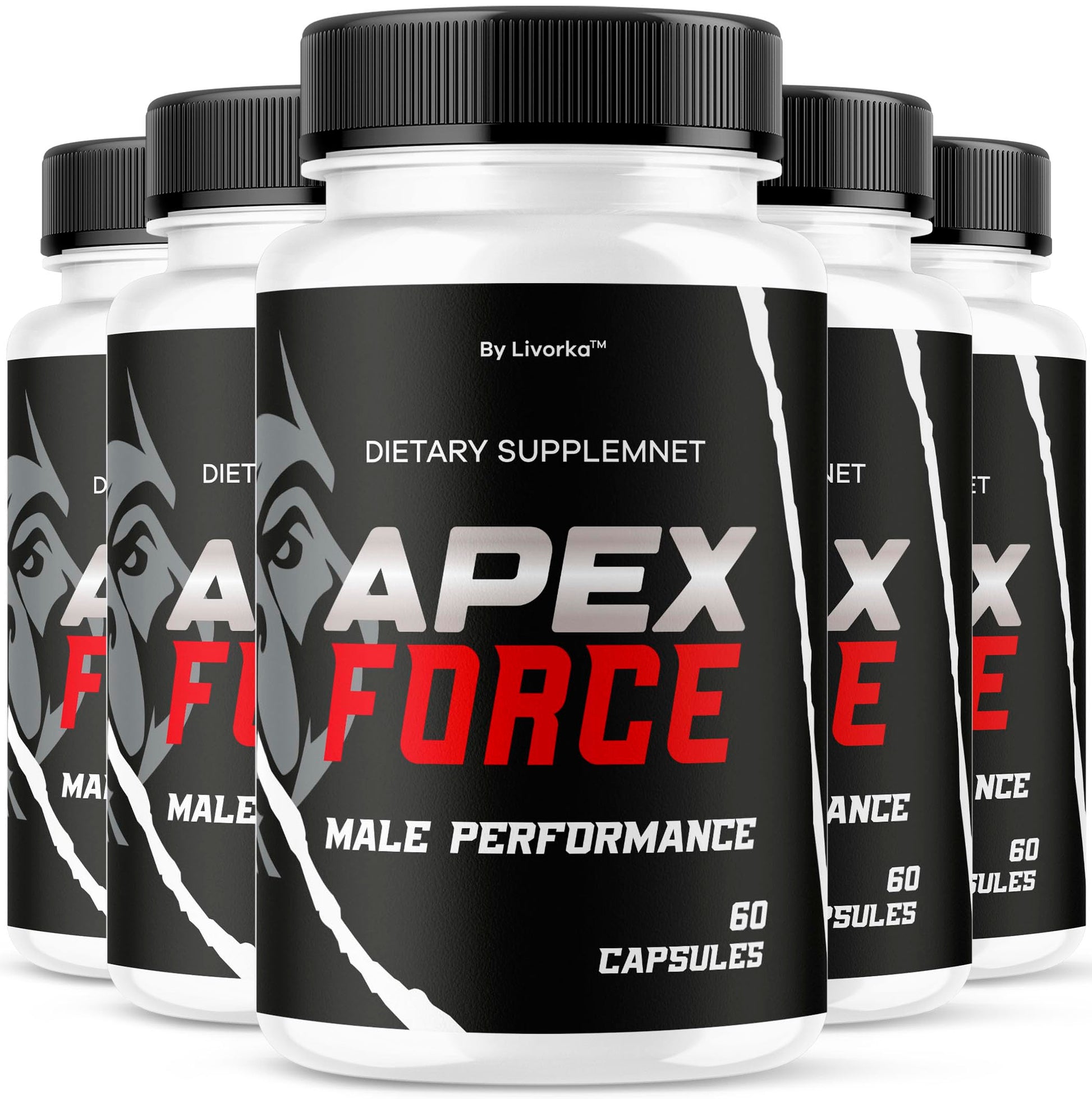 LIVORKA Apex Force Daily Capsules, 300 Capsules