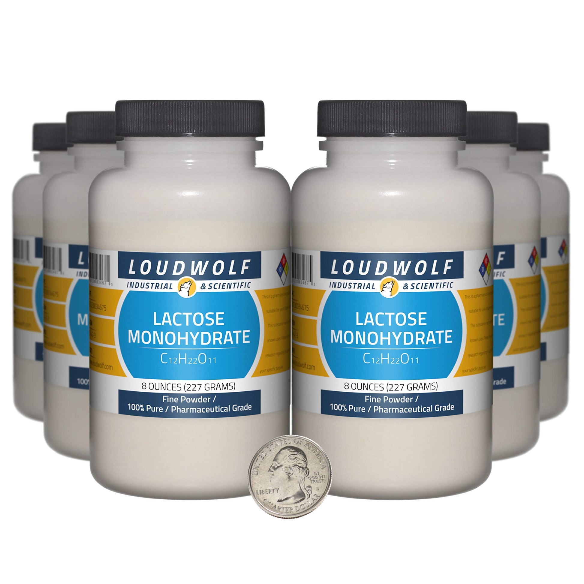 Loudwolf Lactose Monohydrate Powder 48 oz