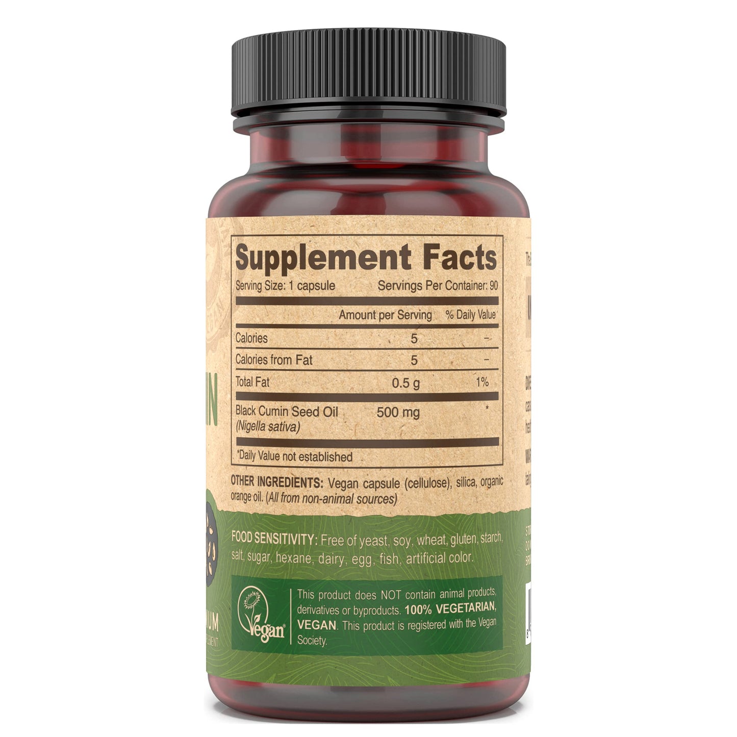 DEVA Black Cumin Seed Oil Capsules 270